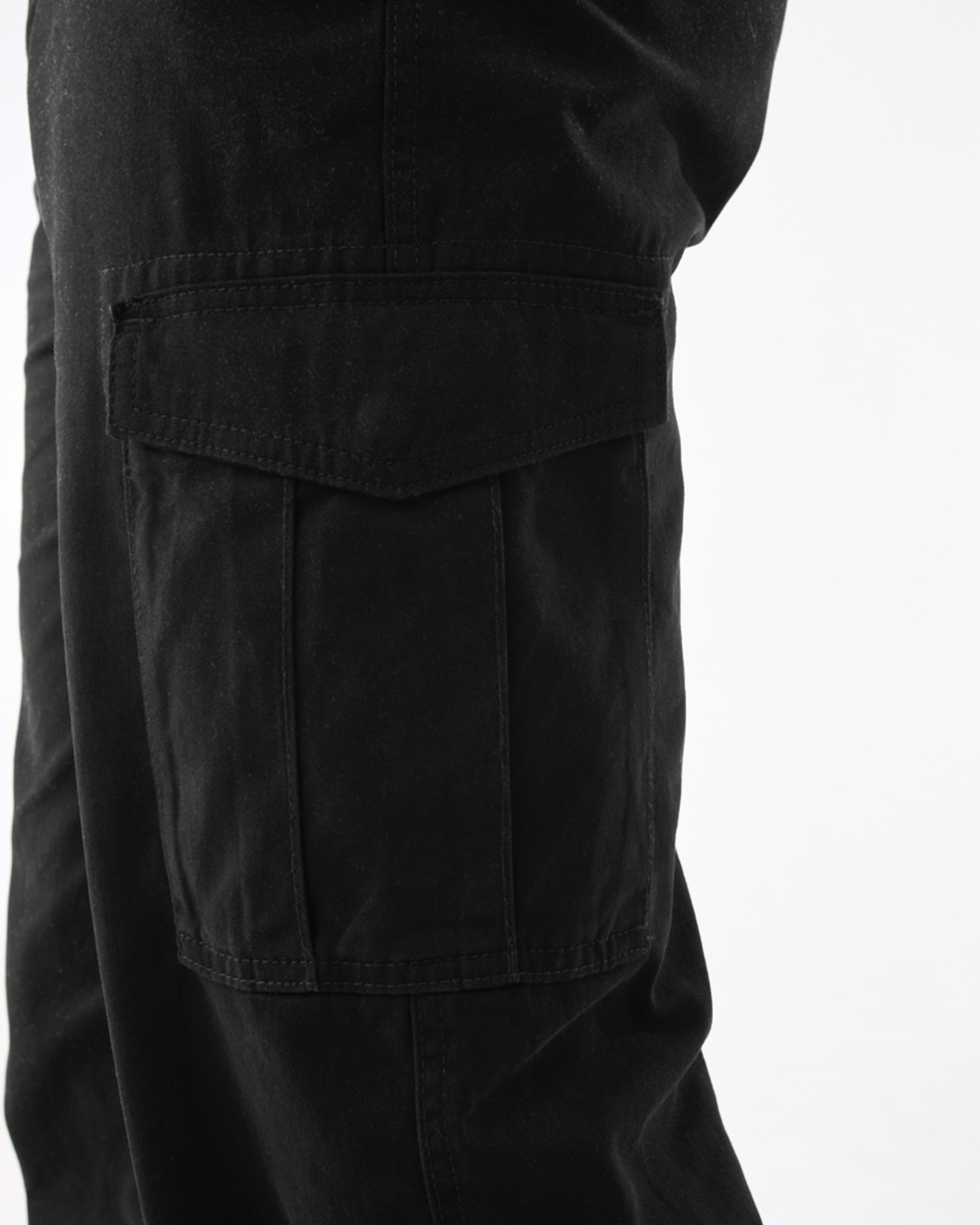 6 Regular Cargo Pants BLACK, 6 of 7