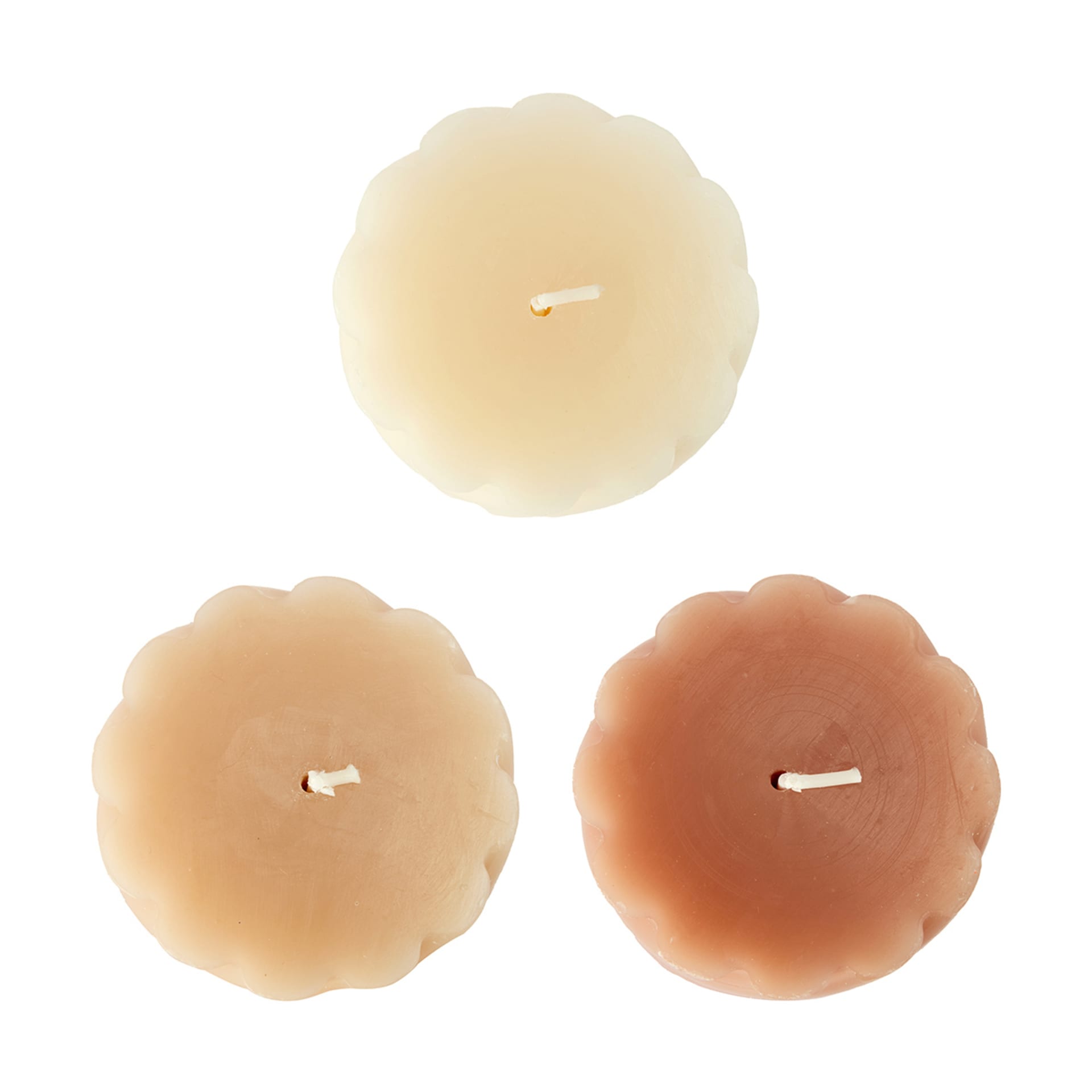 3 Pack Twist Tonal Pillar Candles Kmart NZ