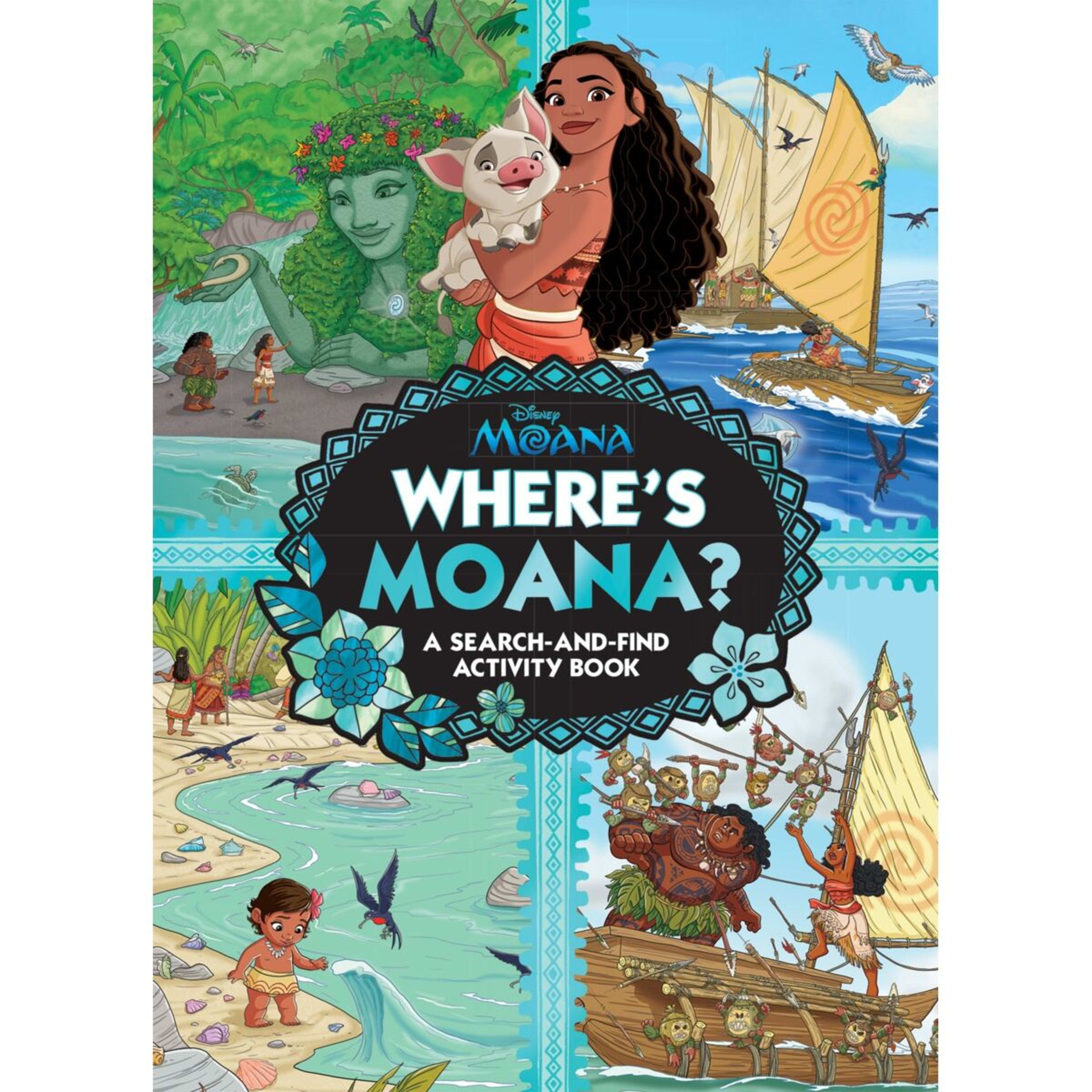 1 Disney Moana: Where's Moana? A Search-and-Find Activity Book