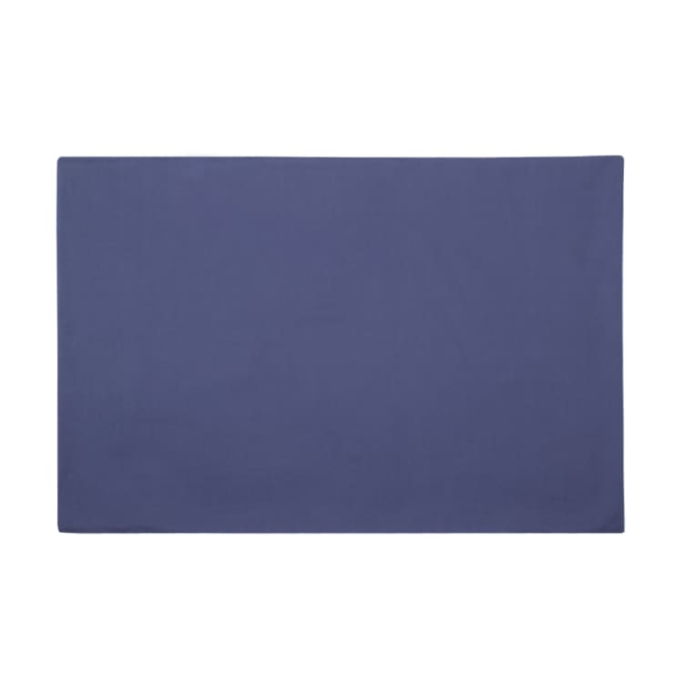 2 Pack 180 Thread Count Standard Pillowcases Mid Blue Kmart NZ