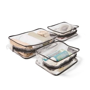 3 Piece Clear Soft Packing Cube