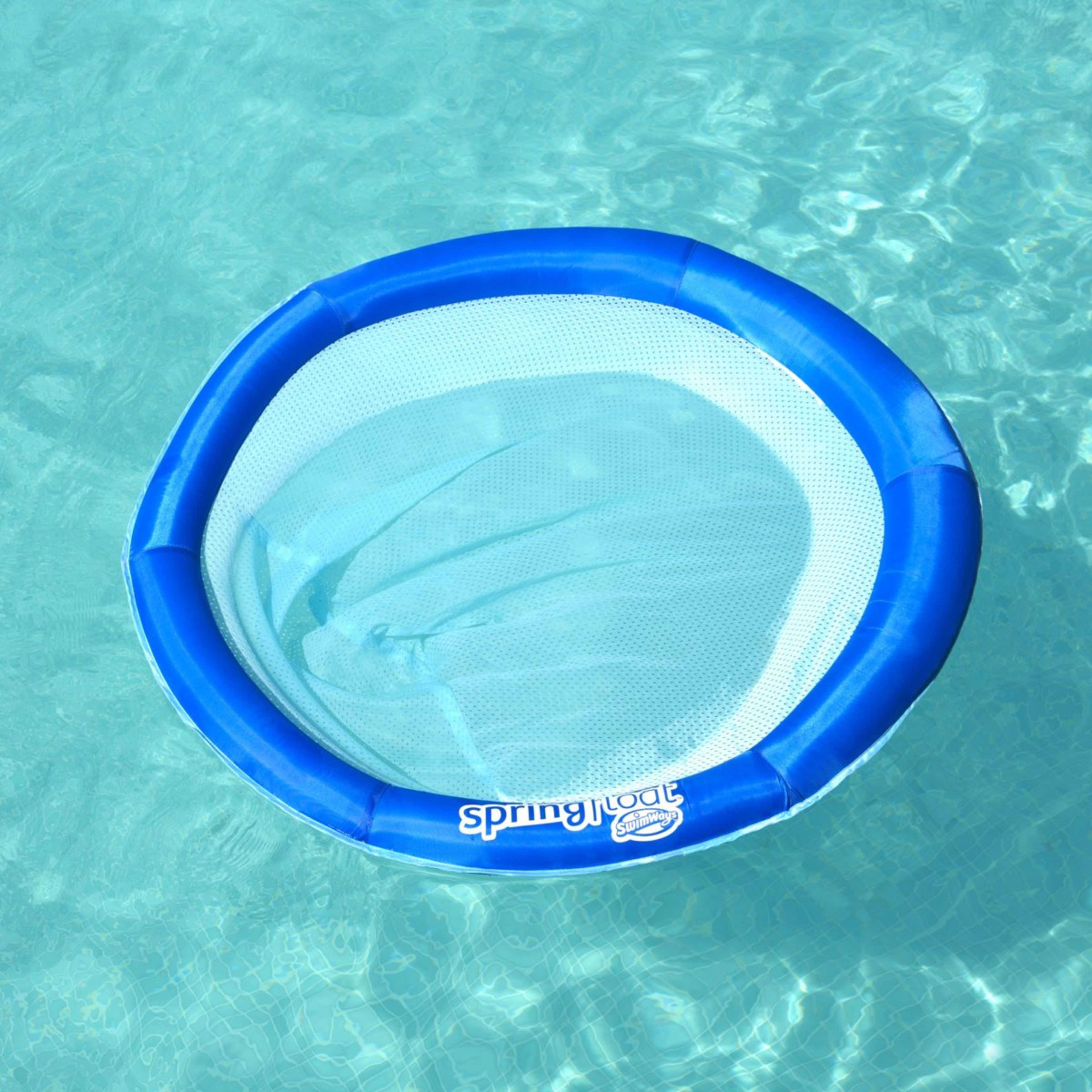 SwimWays Spring Float Papasan Pool Lounge Chair Kmart