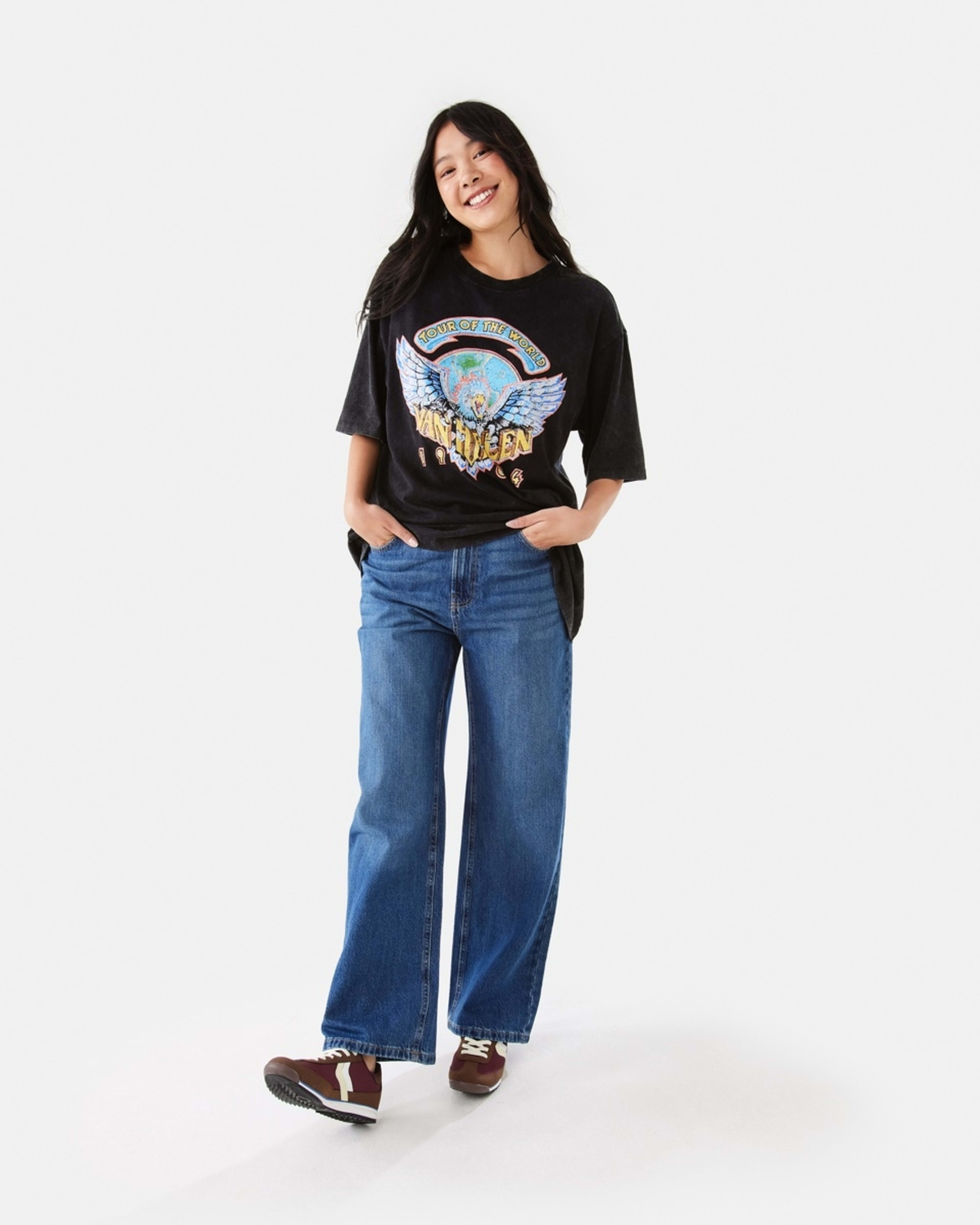 2 Straight Leg Jeans DARK WASH, 2 of 9