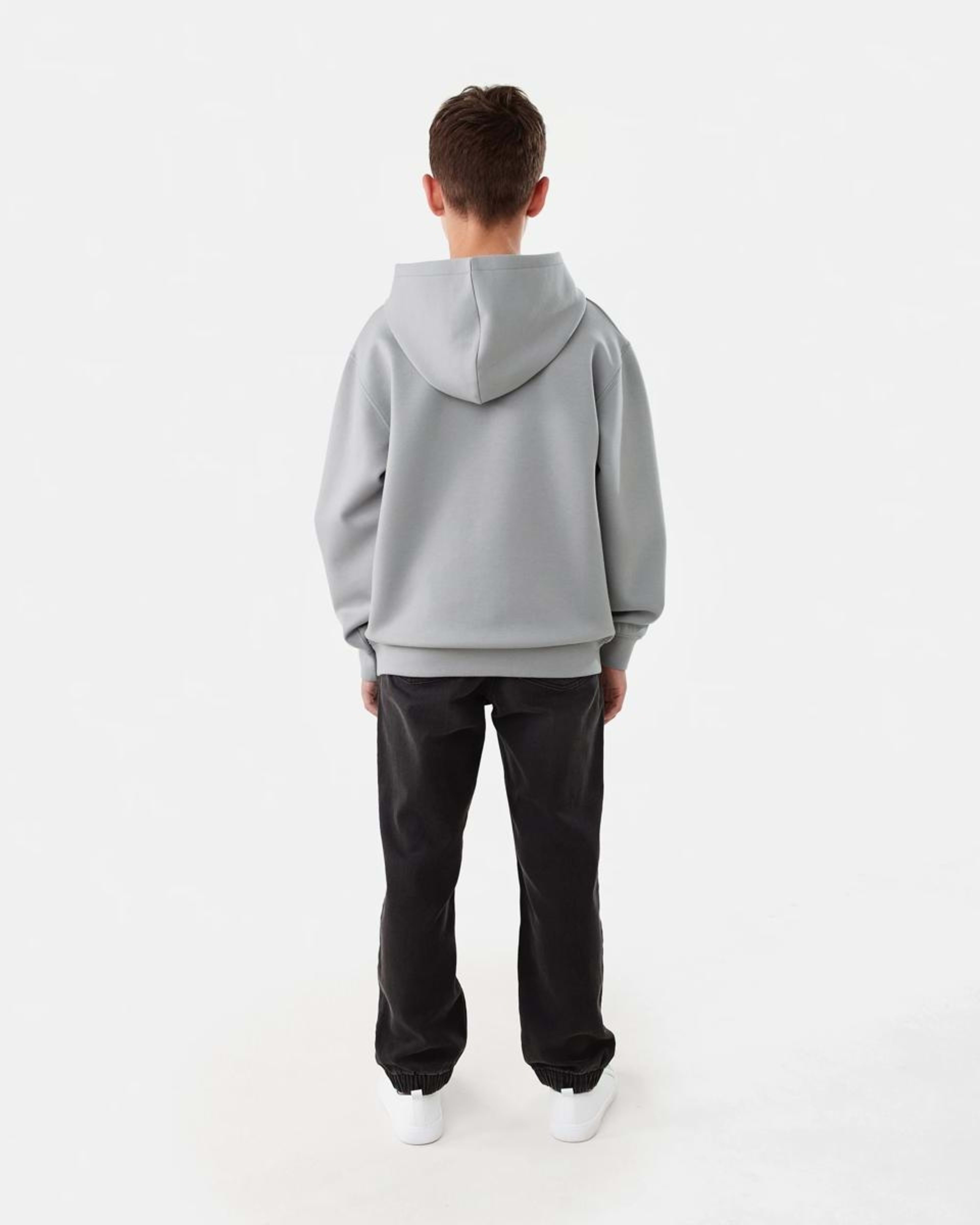 7 Active Kids Print Hoodie Gry Active, 7 of 7