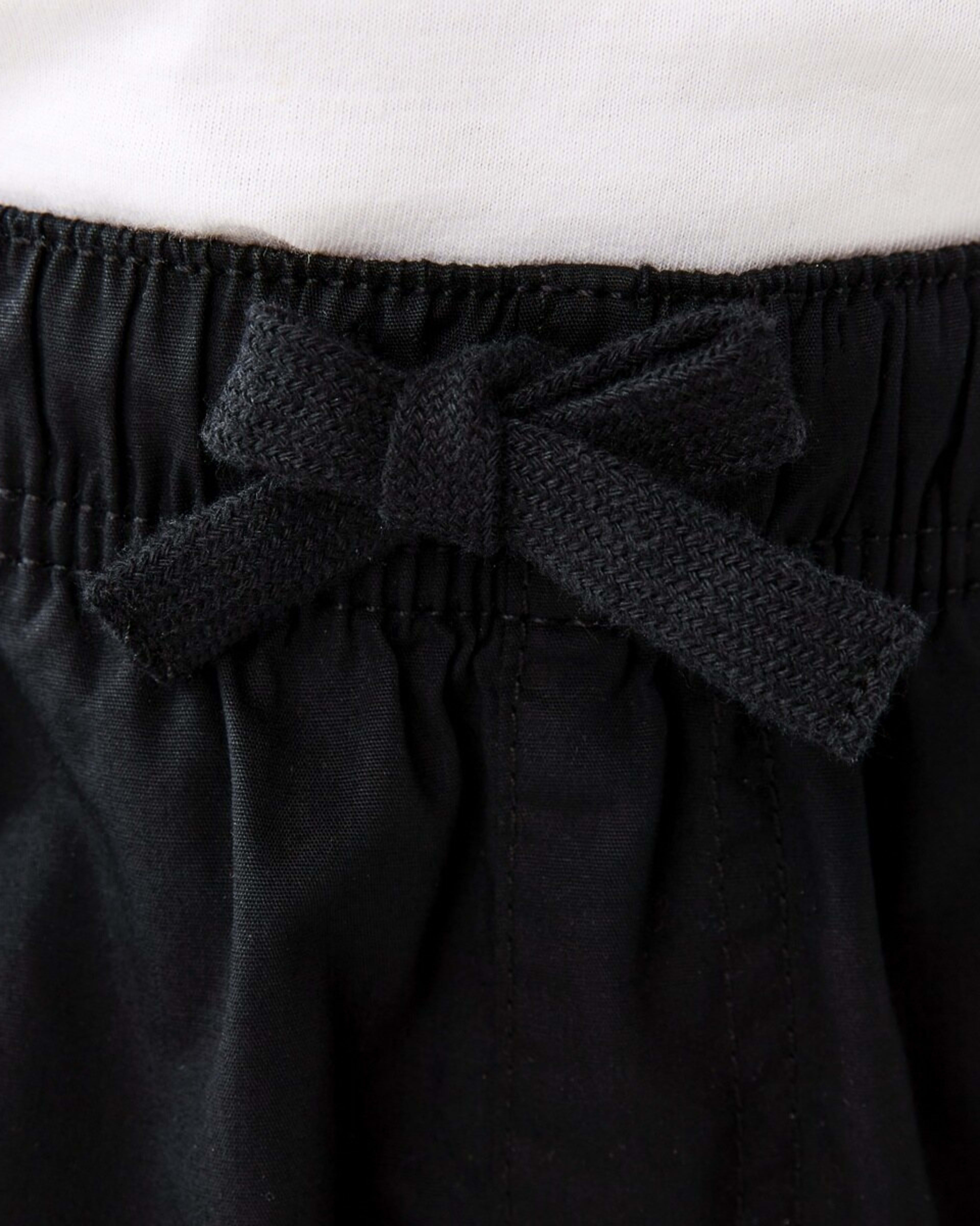 3 Poplin Shorts BLACK, 3 of 6
