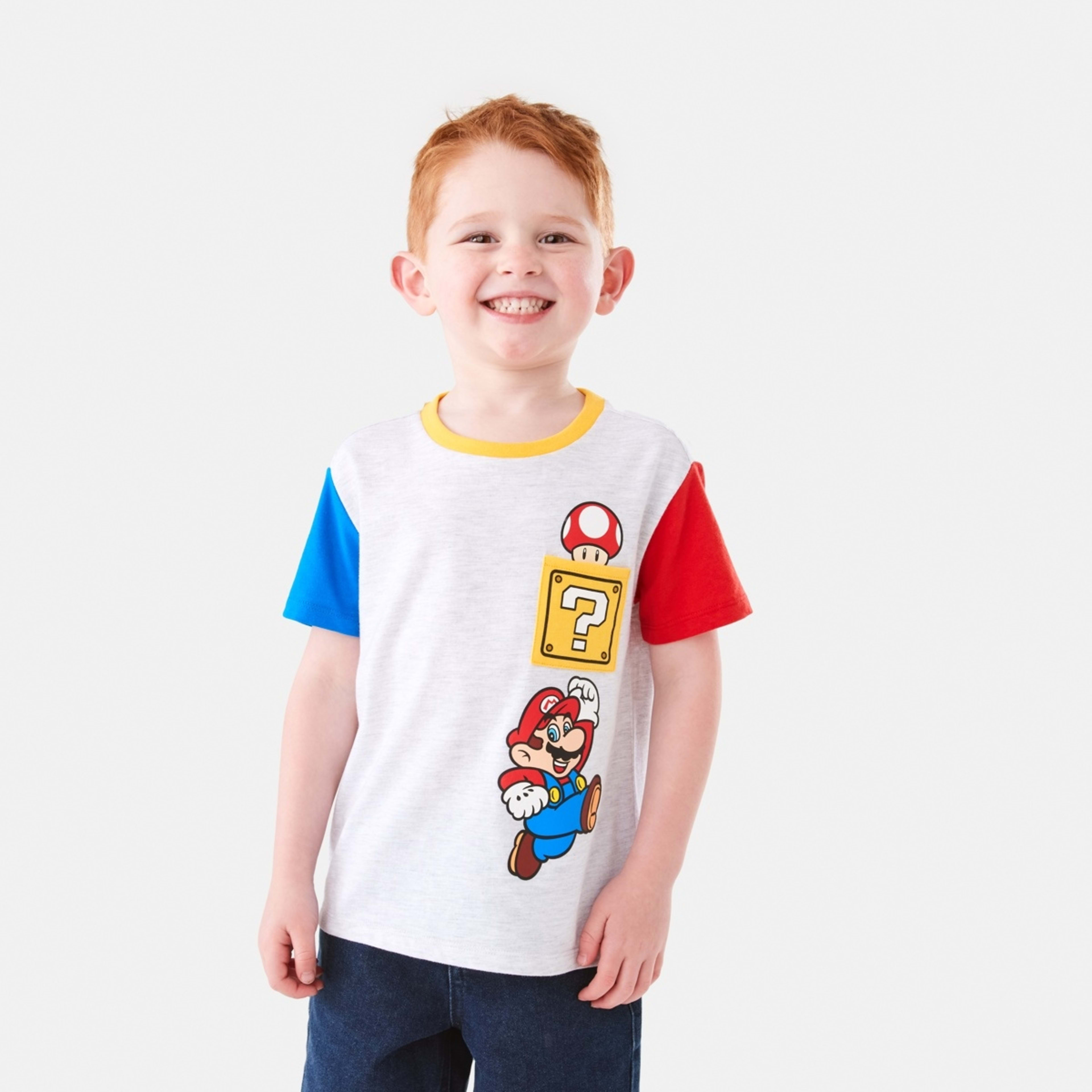 1 Super Mario License T-shirt Mario, 1 of 9