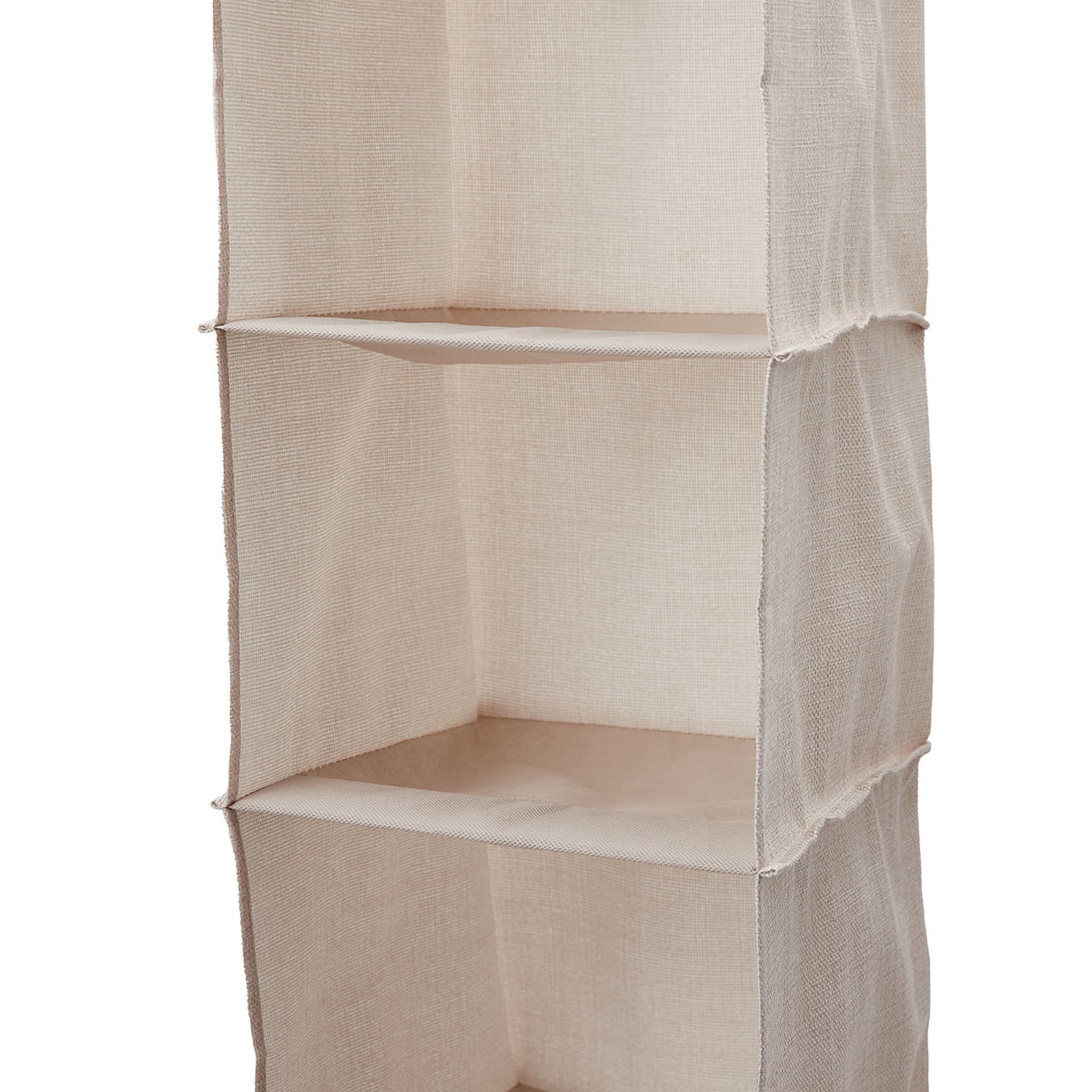 6 Shelf Linen Look Hanging Organiser Kmart