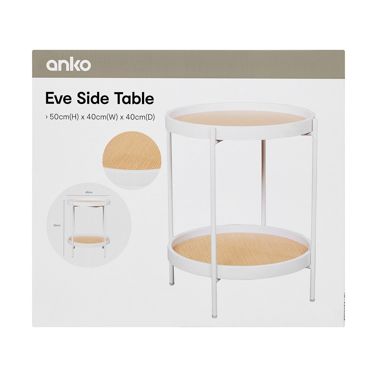 Eve Side Table Kmart NZ