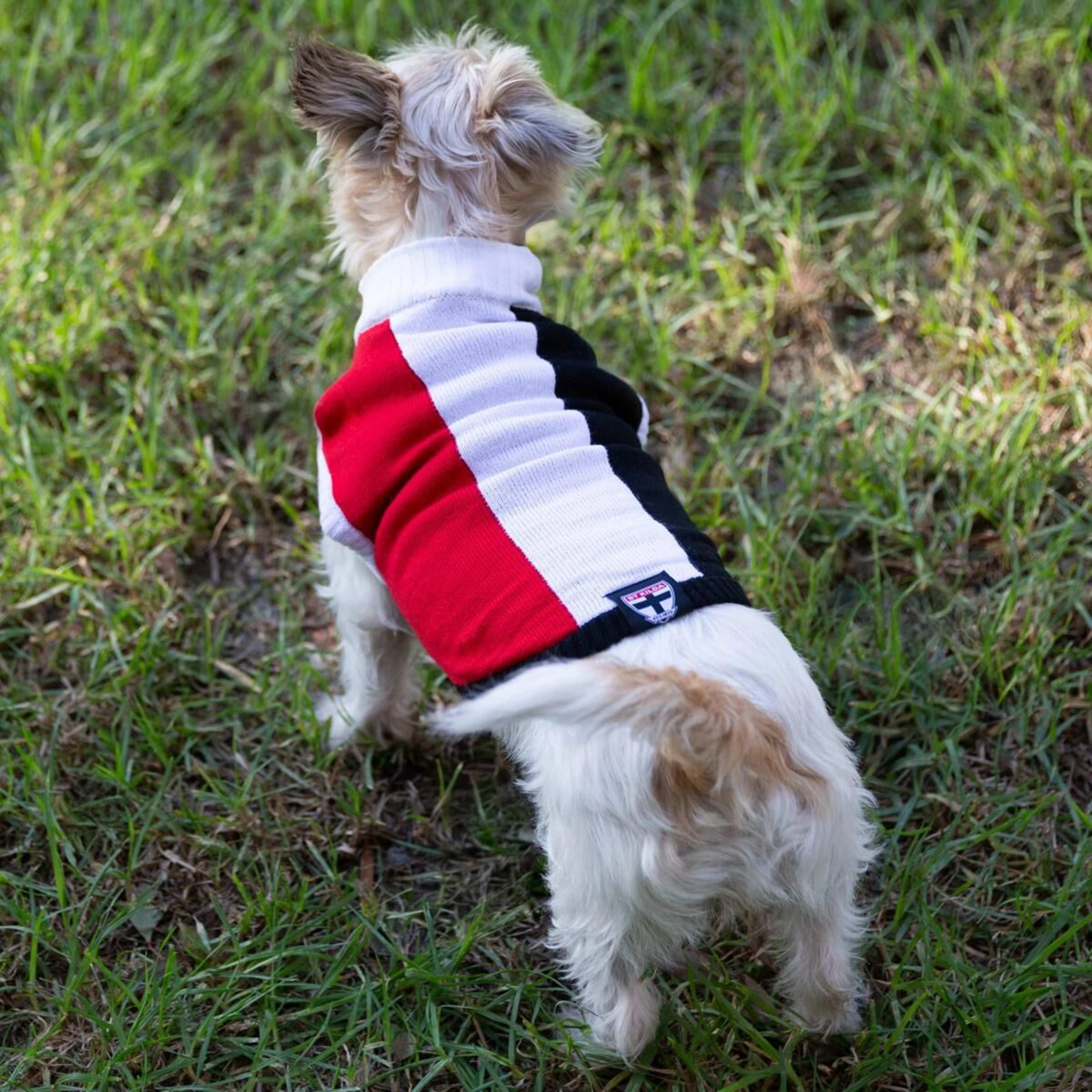 4 AFL St Kilda Saints Pet Jumper - Small, 4 of 4
