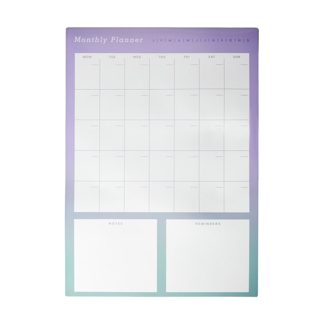 Monthly Whiteboard Set Kmart