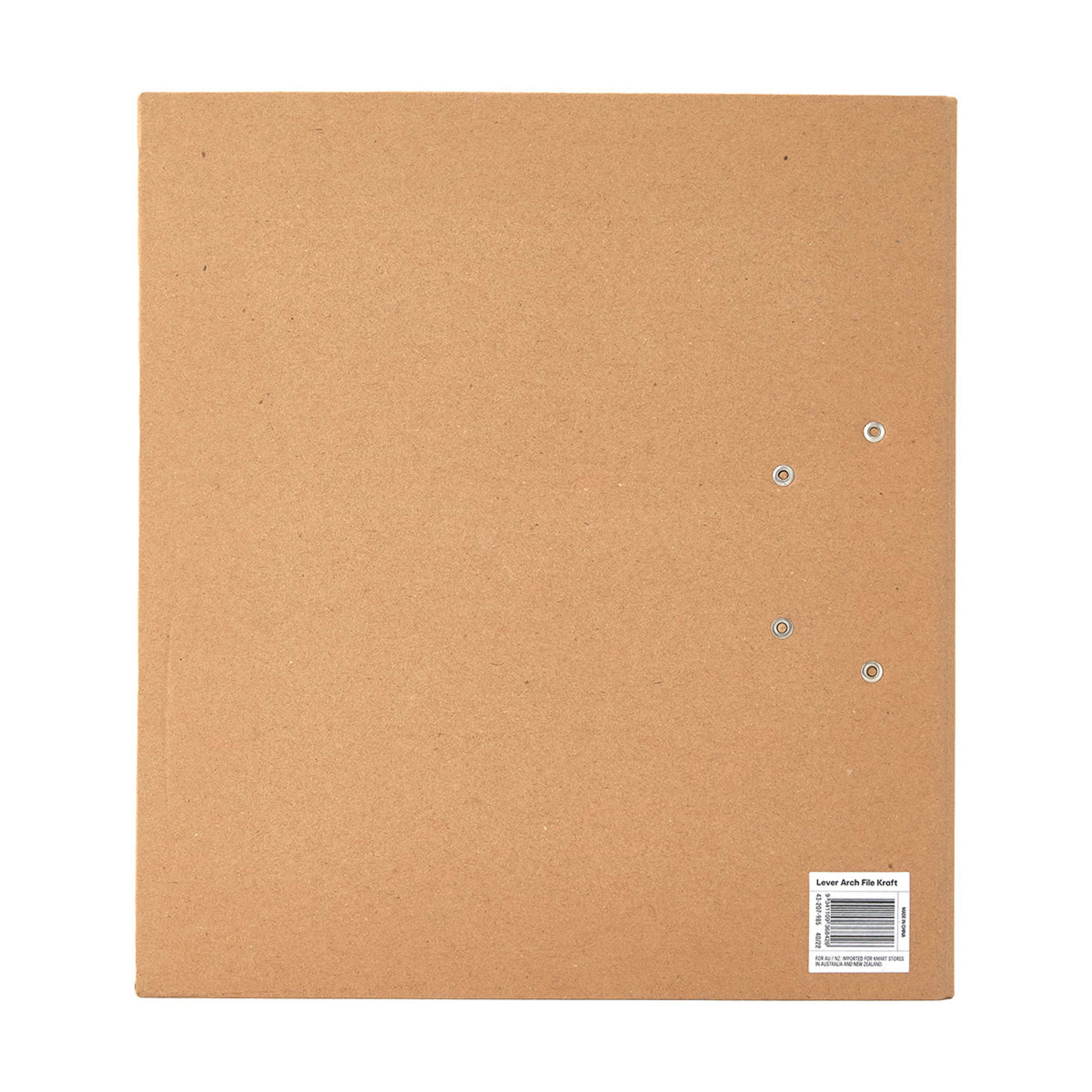 Lever Arch File Kraft Kmart