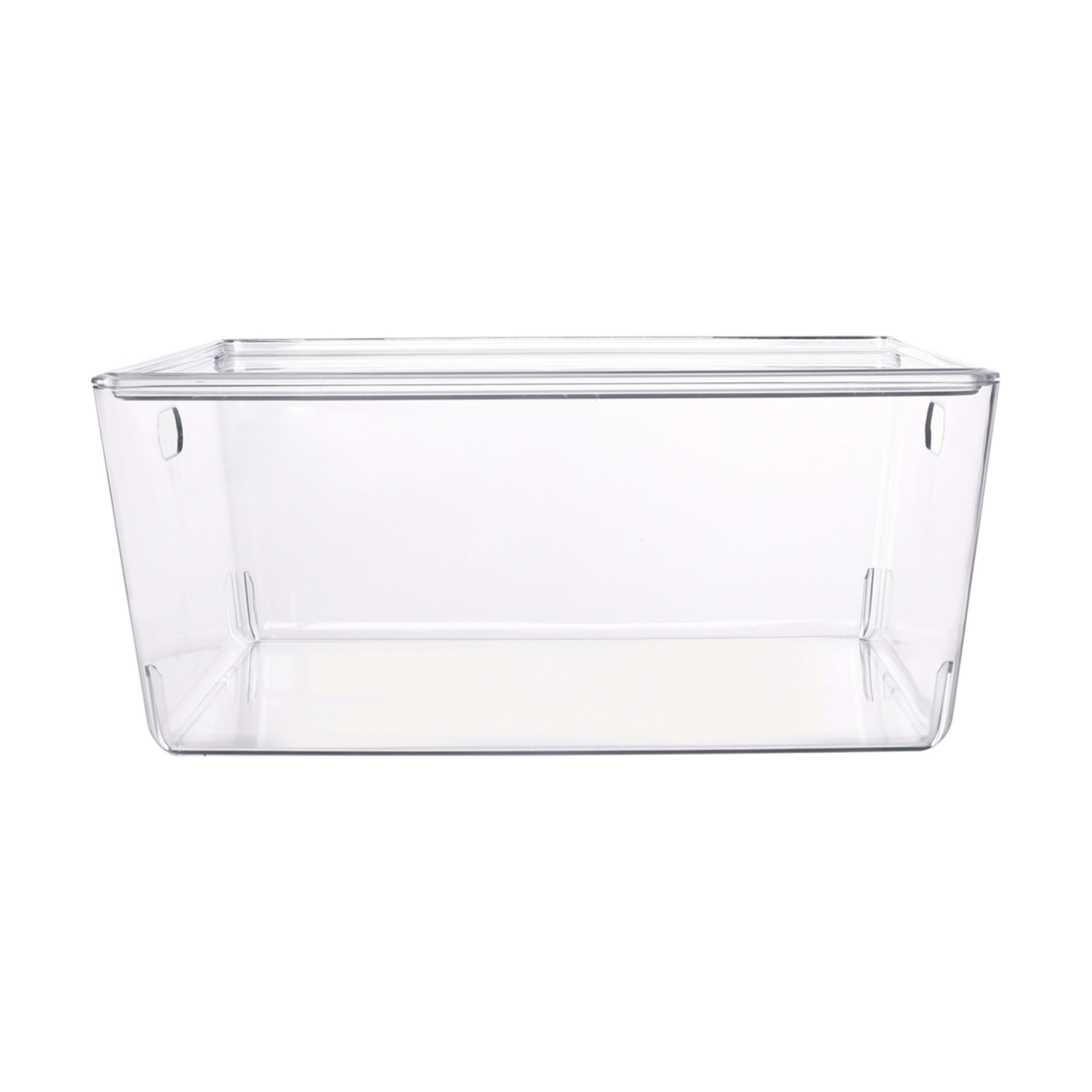 Smooth and Shiny Clear Plastic Tub 11L Kmart