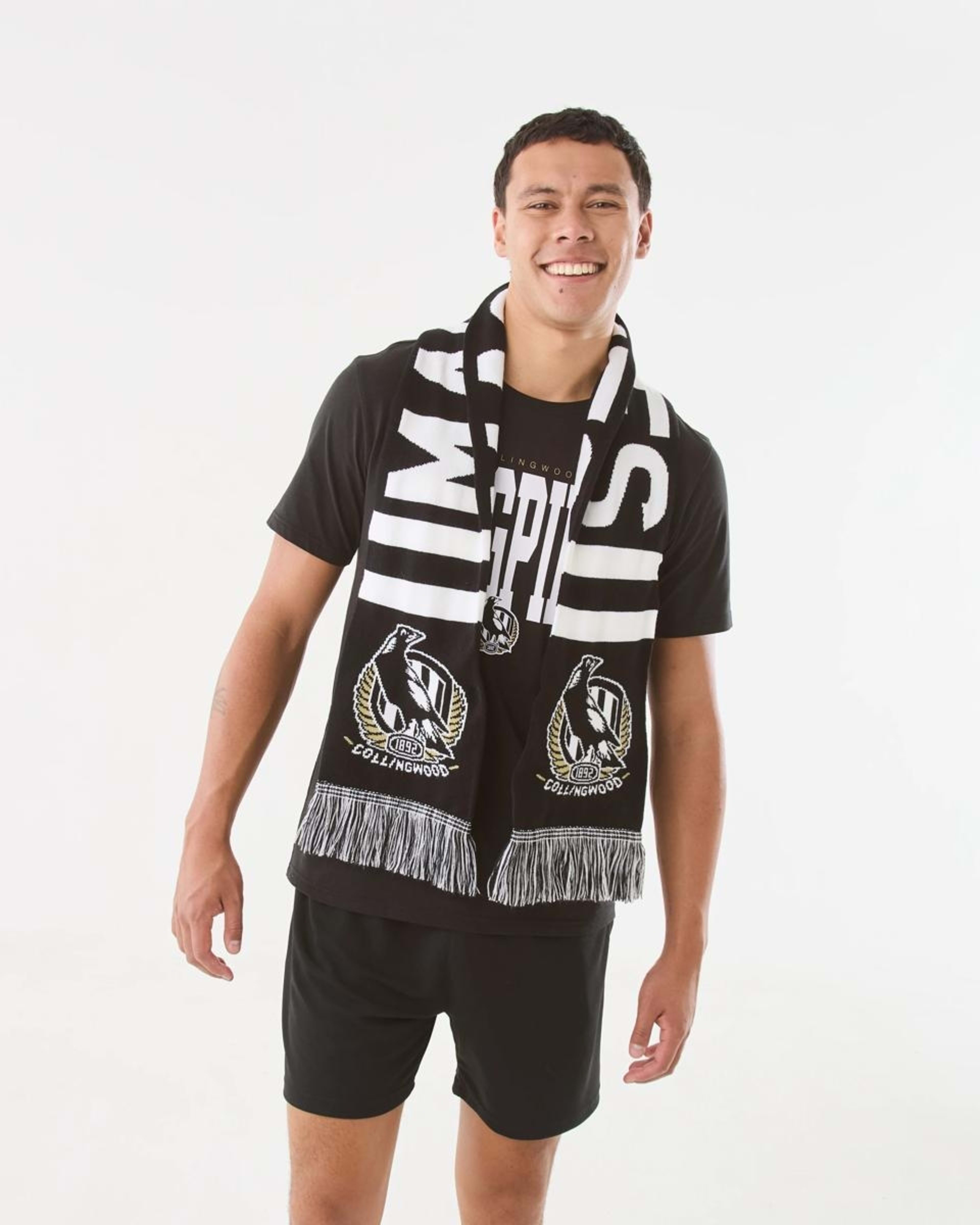 1 Official AFL Adult Scarf Collwood, 1 of 4