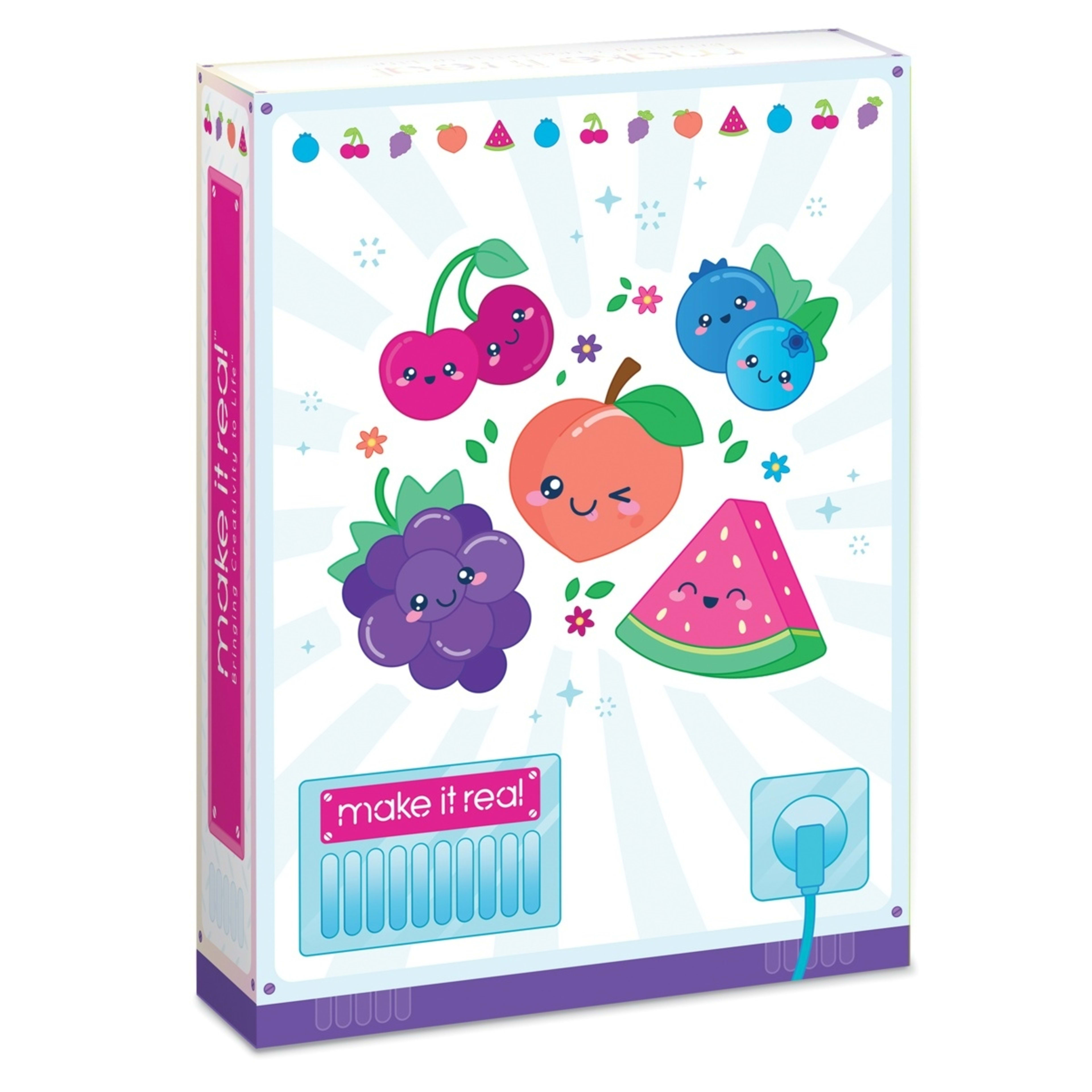 8 8 Piece Make It Real Fruity Beauty Cosmetics Vending Machine Set, 8 of 9