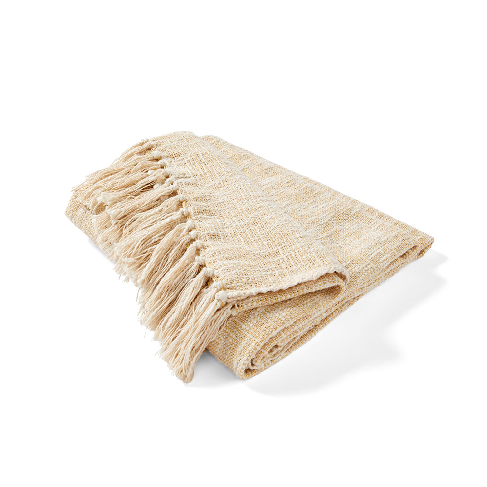 Kyra Cotton Throw Natural Kmart