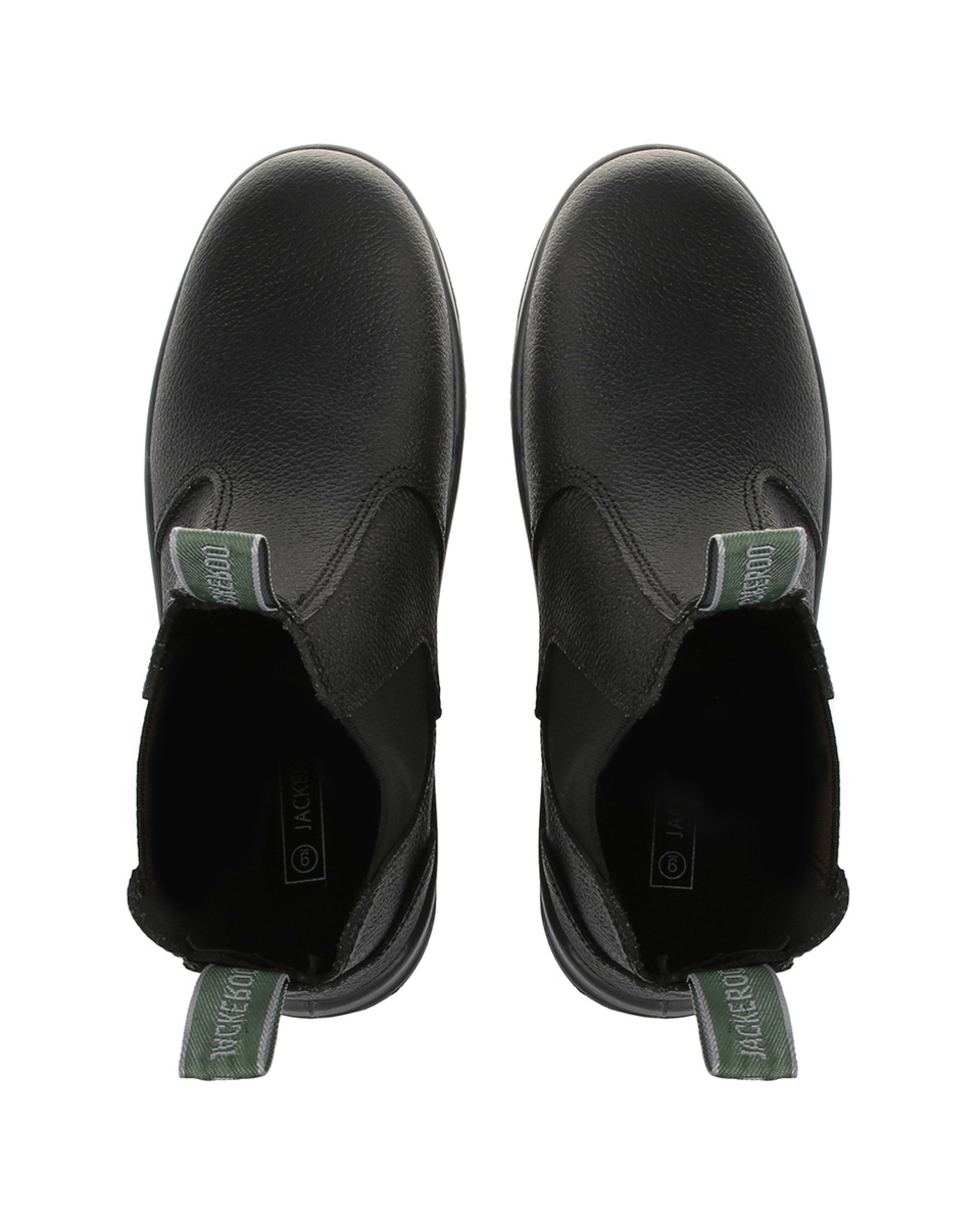 2 Slip On Work Boots BLACK, 2 of 5