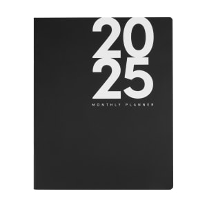 2025MonthlyPlannerDiary-Black