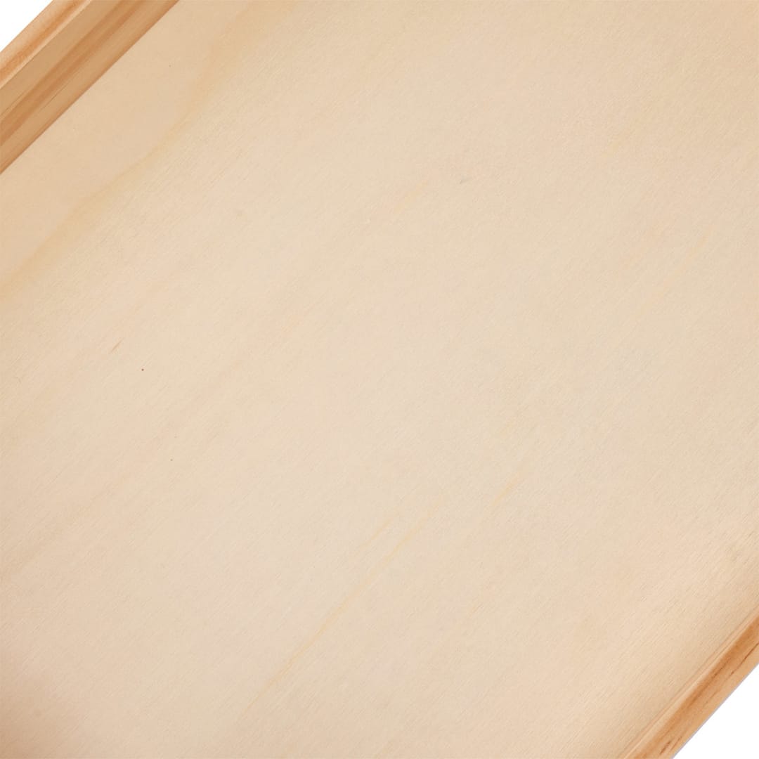 Craft Wooden Curved Tray Kmart