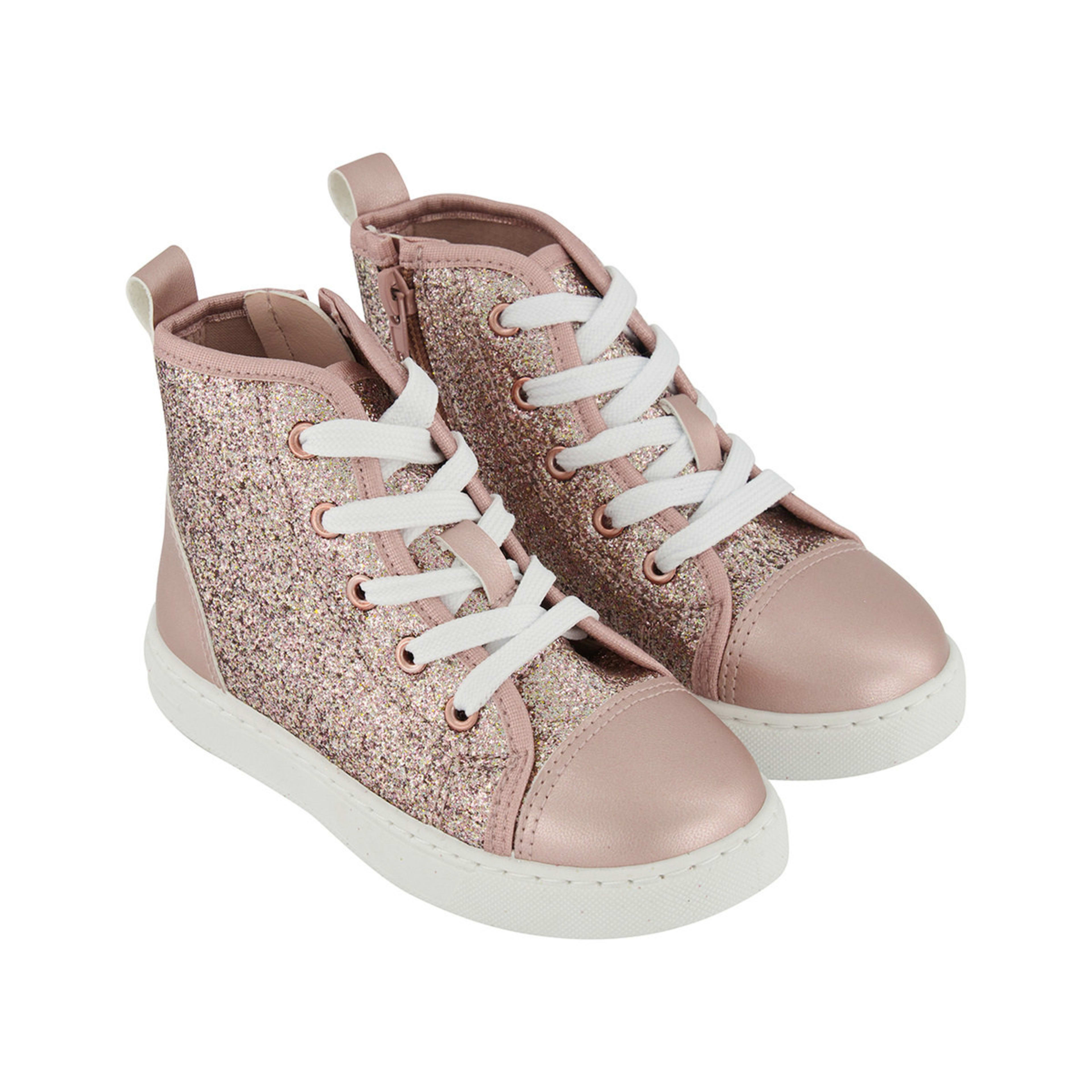 4 Junior High Top Shoes Rosegold, 4 of 5