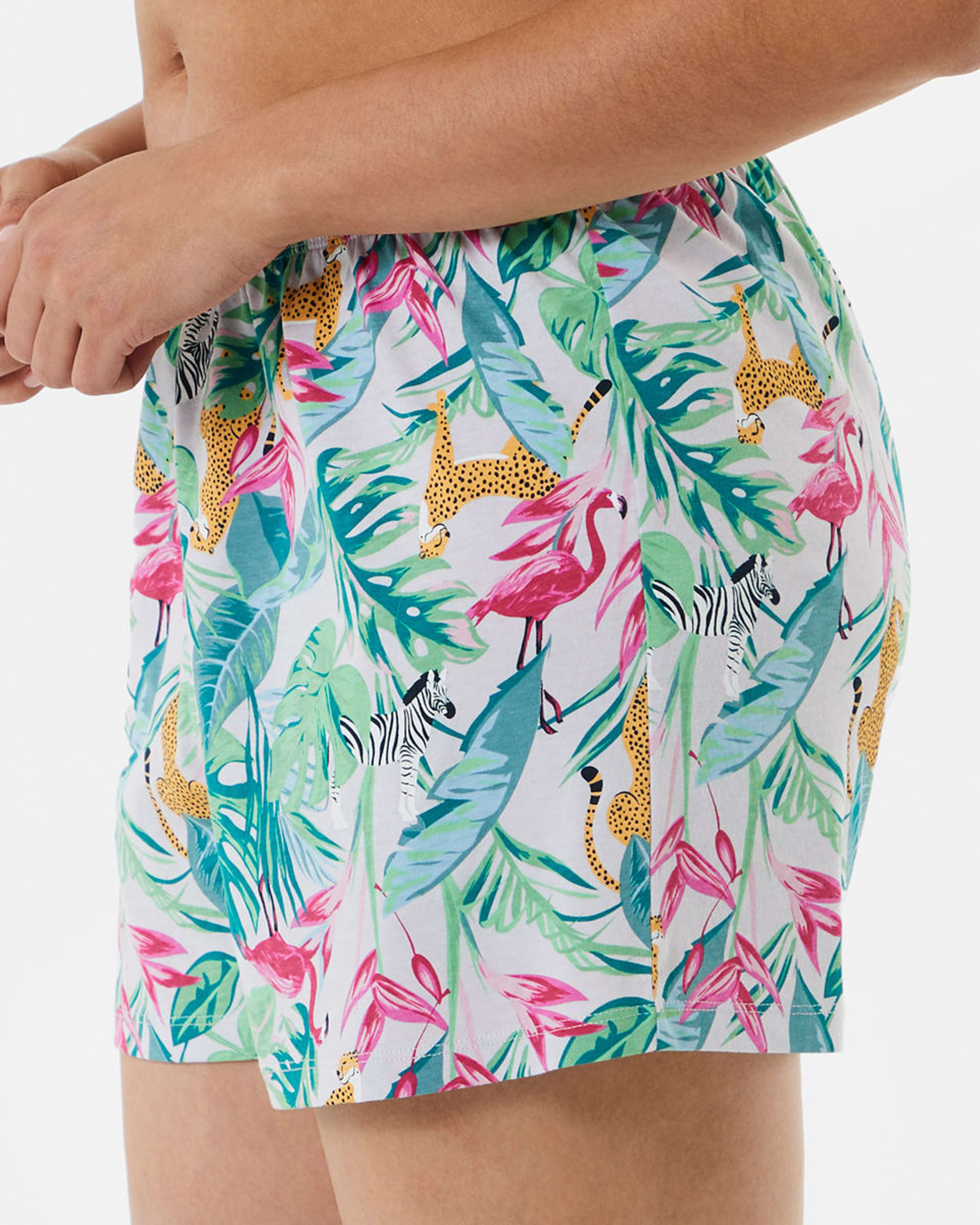 Printed Sleep Shorts Kmart