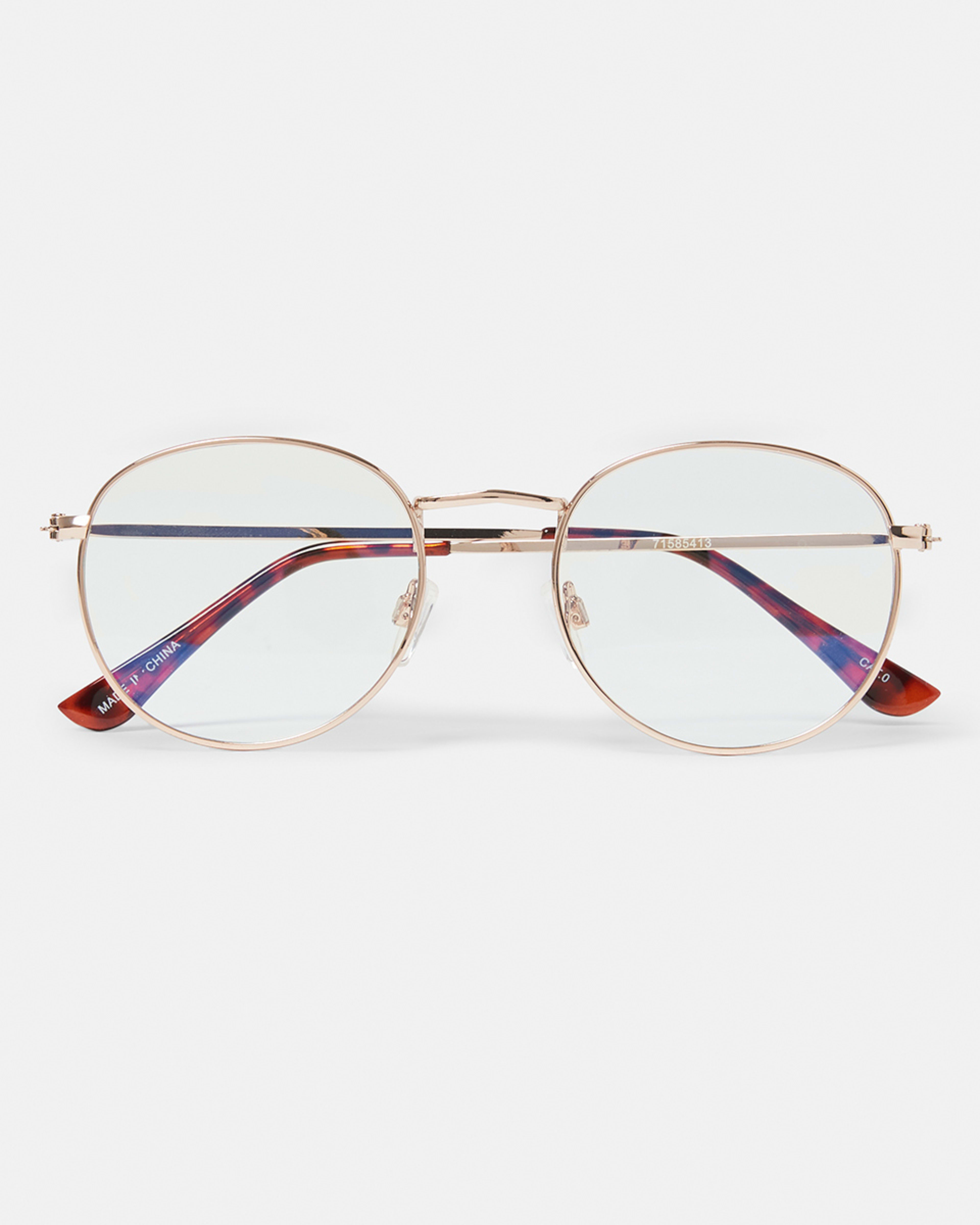 Classic Round Blue Light Glasses Kmart