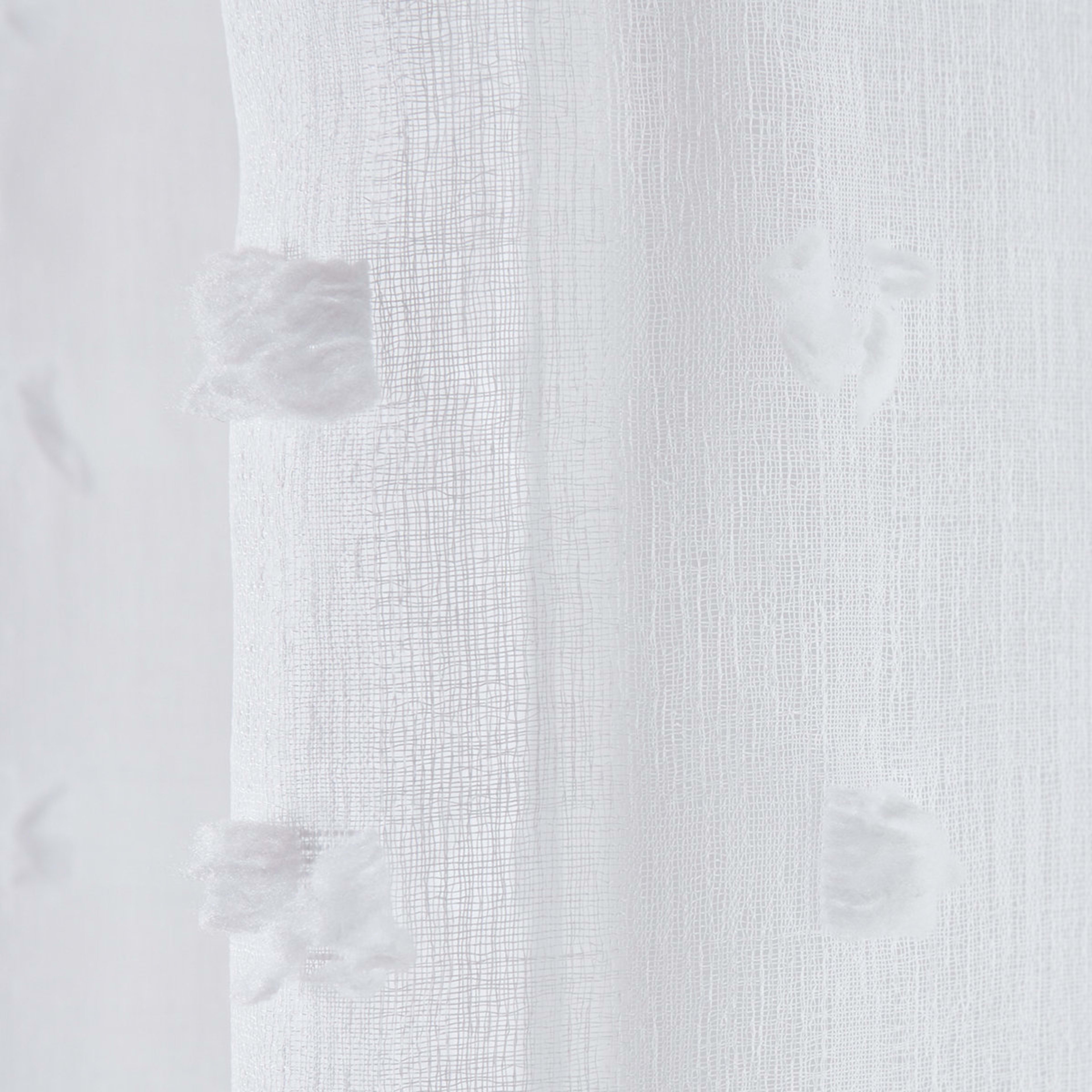 3 Madrid Curtain - White, 3 of 6