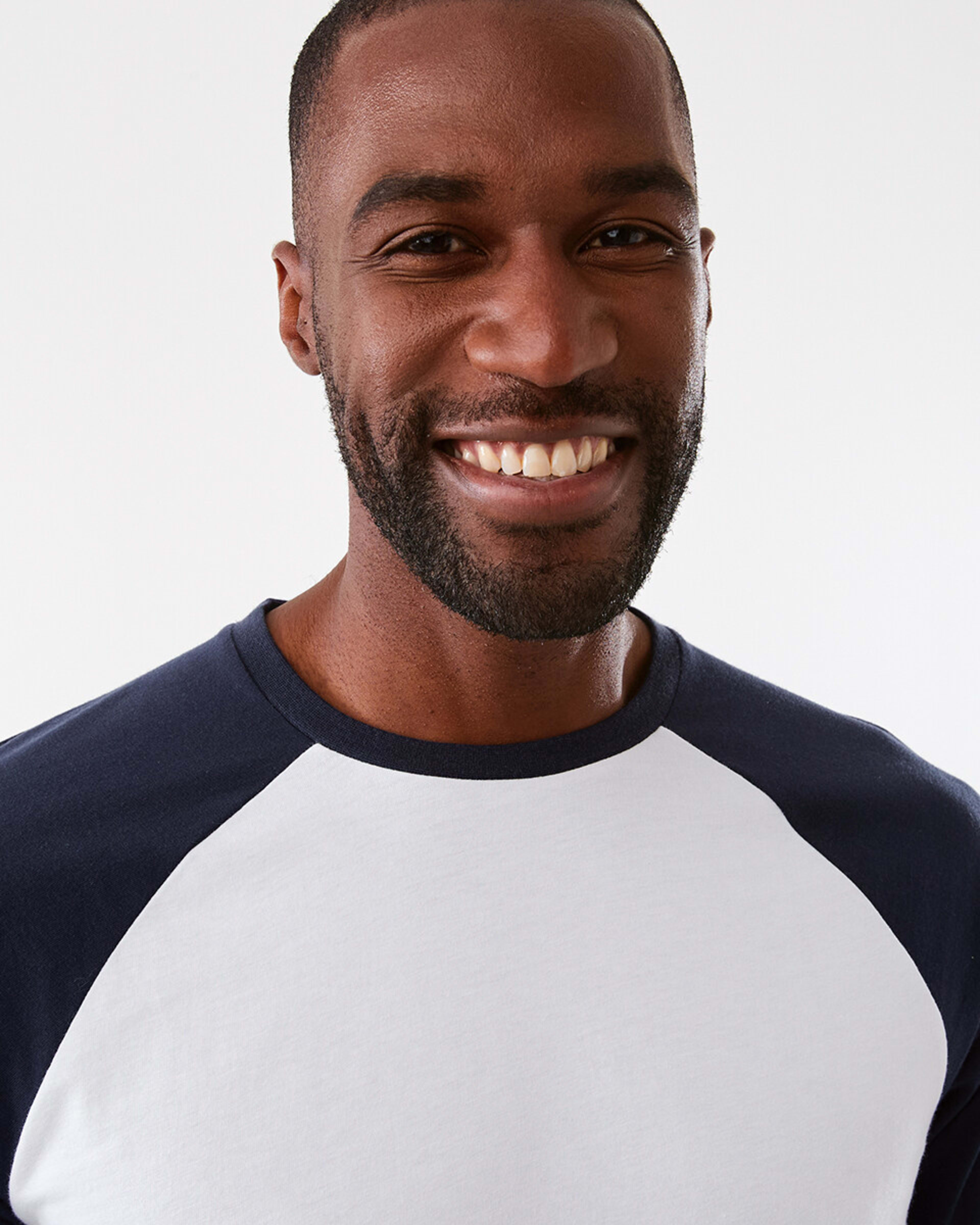 4 Raglan Sleeve T-shirt Blu Pcoat, 4 of 5