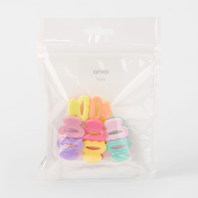 8 Pack Claw Hair Clips Kmart