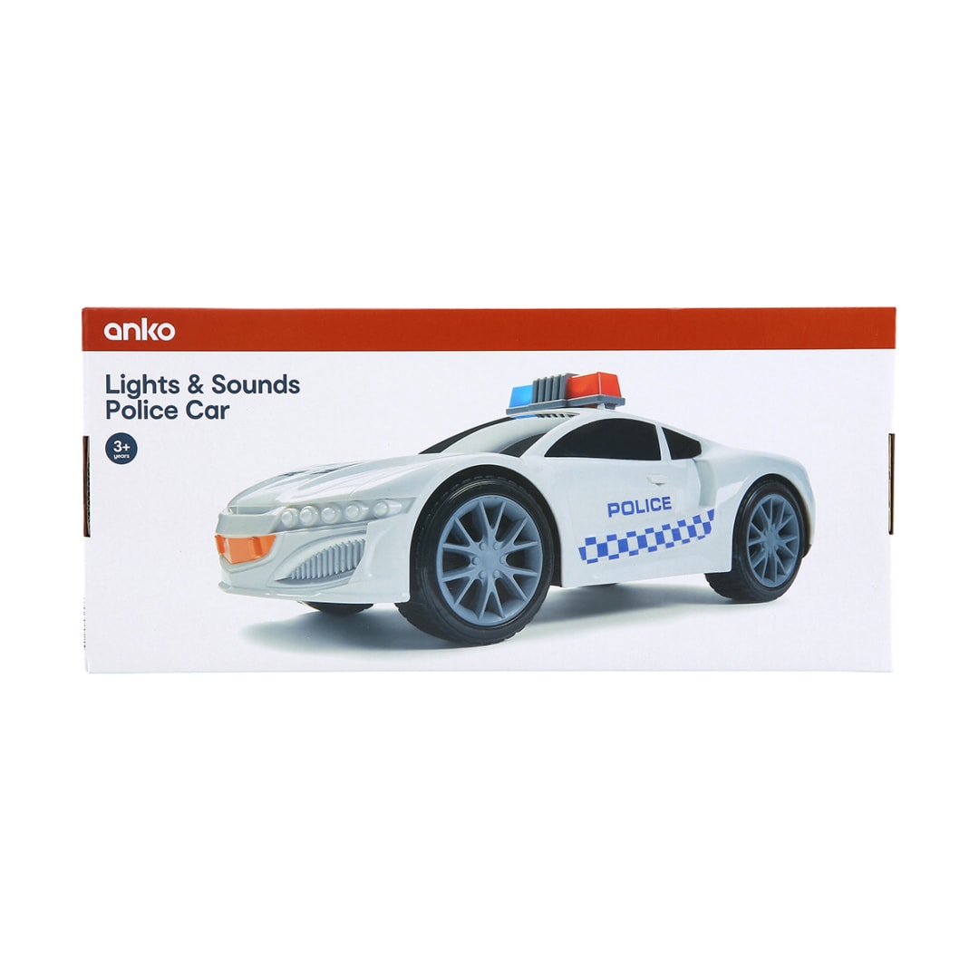 Lights & Sounds Police Car Kmart