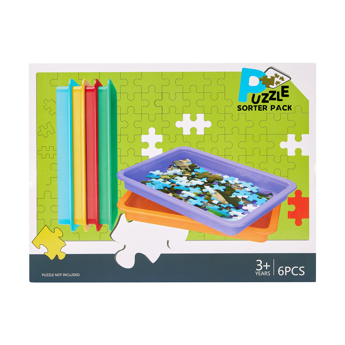 6 Piece Puzzle Sorter Pack Kmart