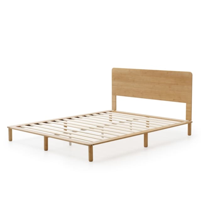 Double Bed Evalyn Timber Bed Frame Kmart
