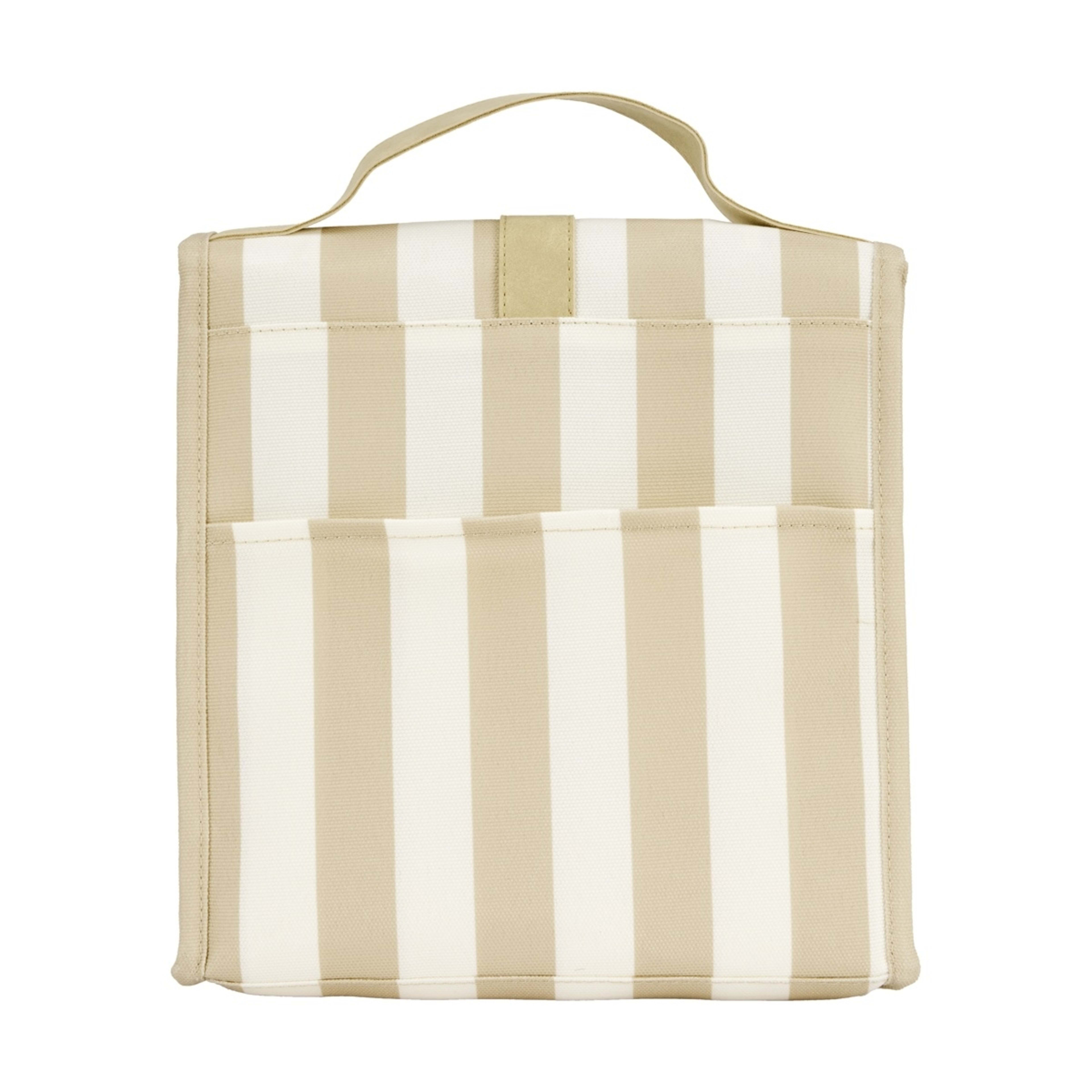 2 Stripe Insulated Satchel Lunch Bag, 2 of 5