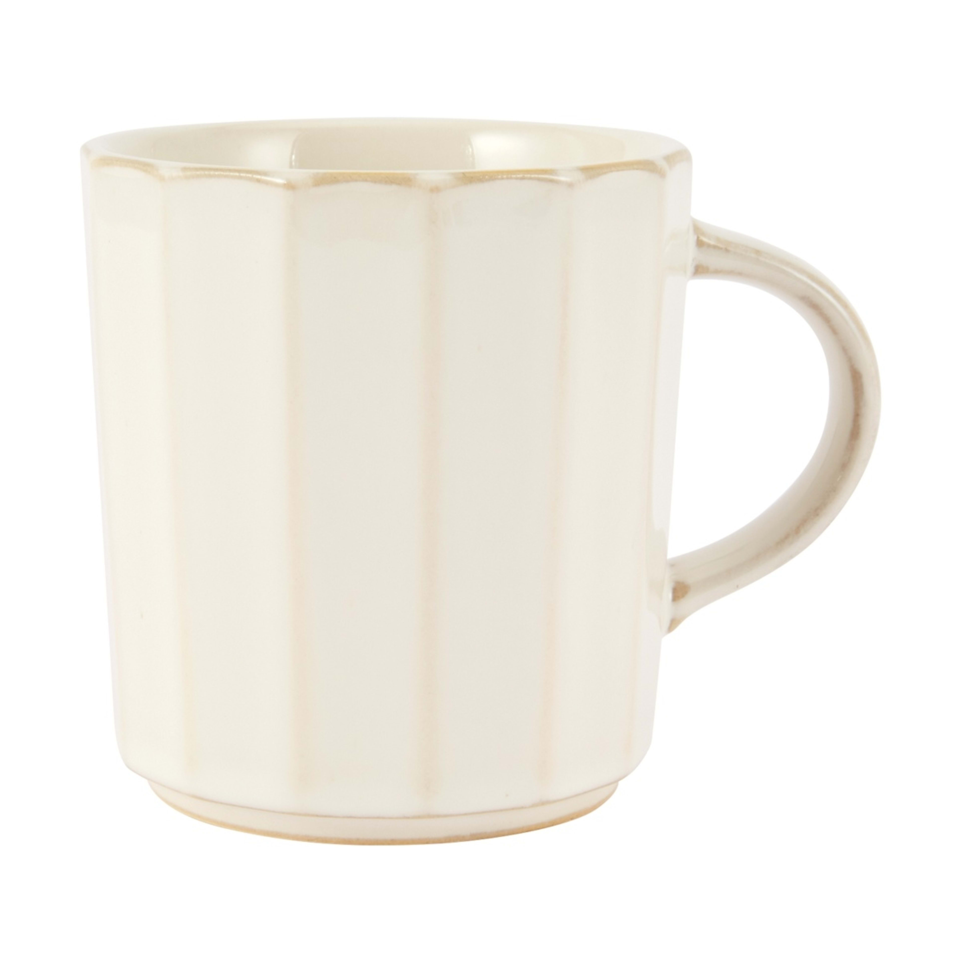 1 White Petal Mug