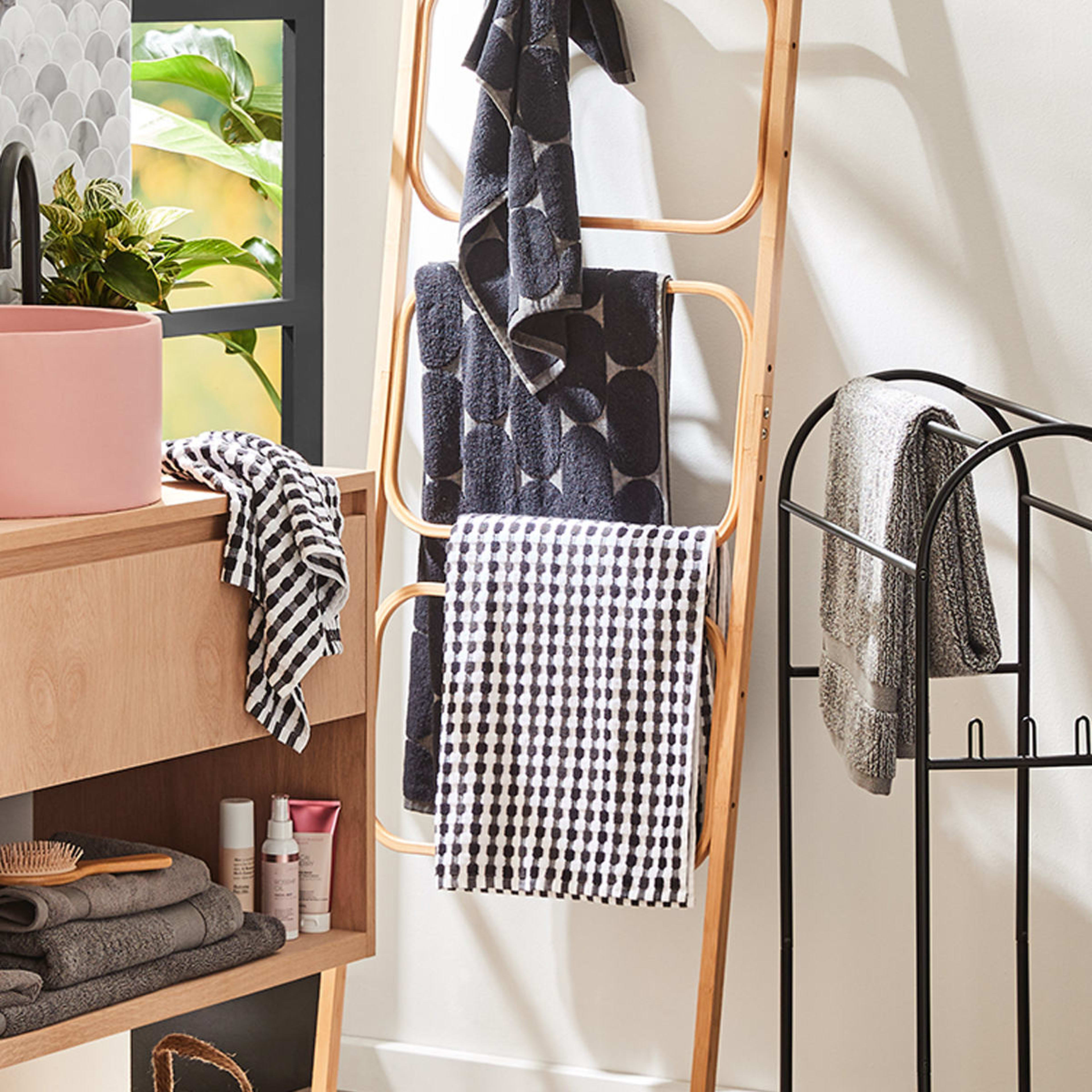 Bamboo Towel Ladder Kmart