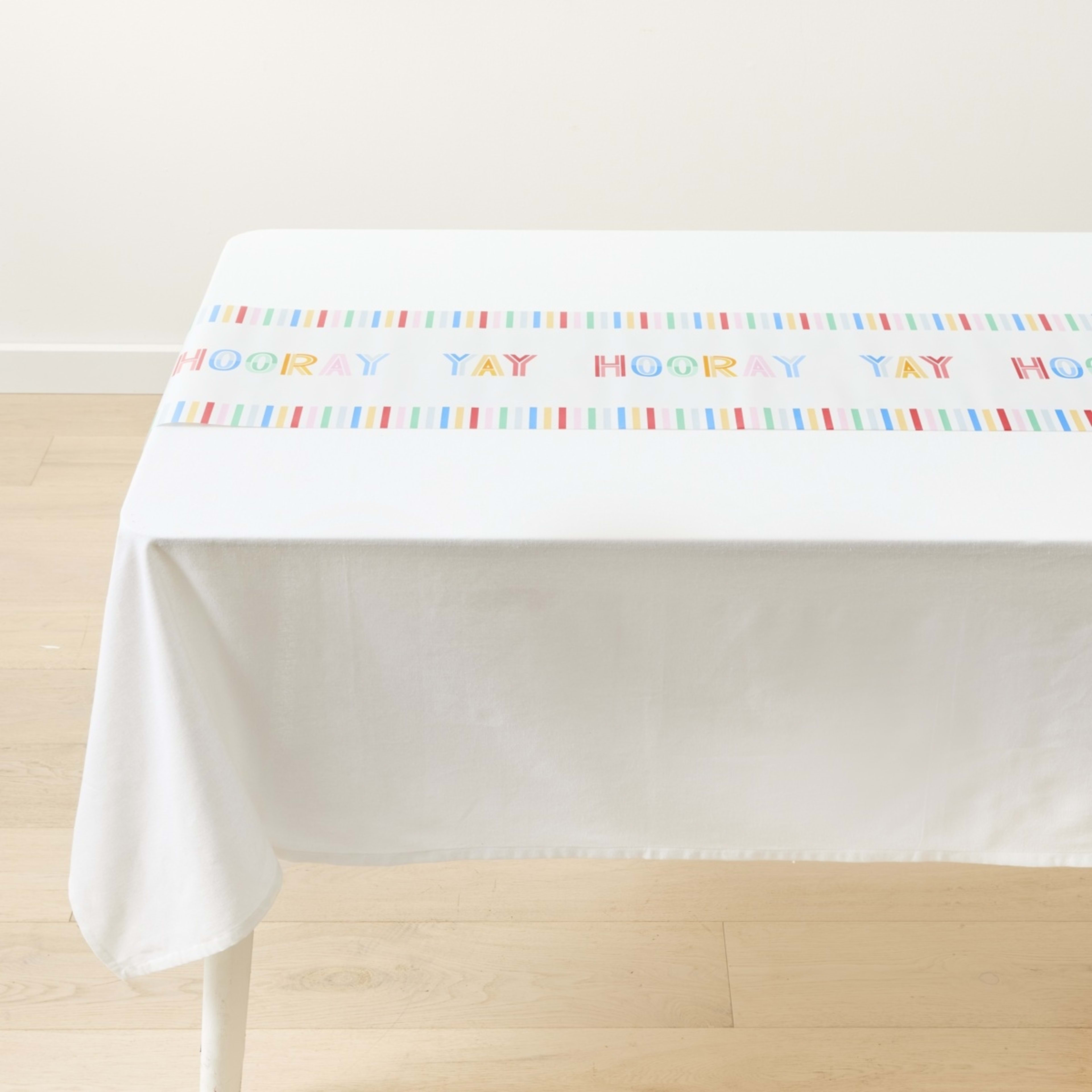 4 Bright Paper Table Runner, 4 of 6