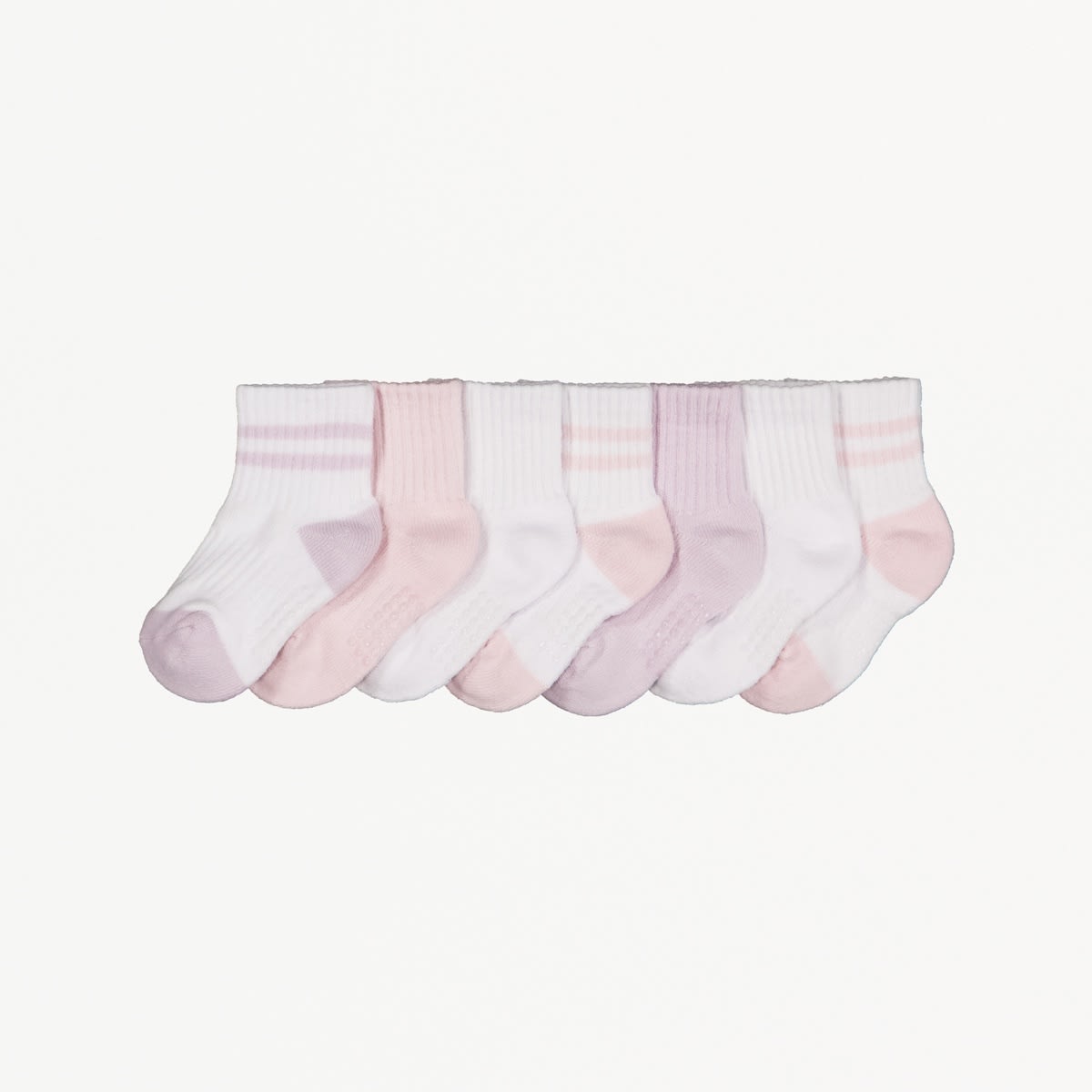 7 Pack Sports Quarter Crew Socks Kmart