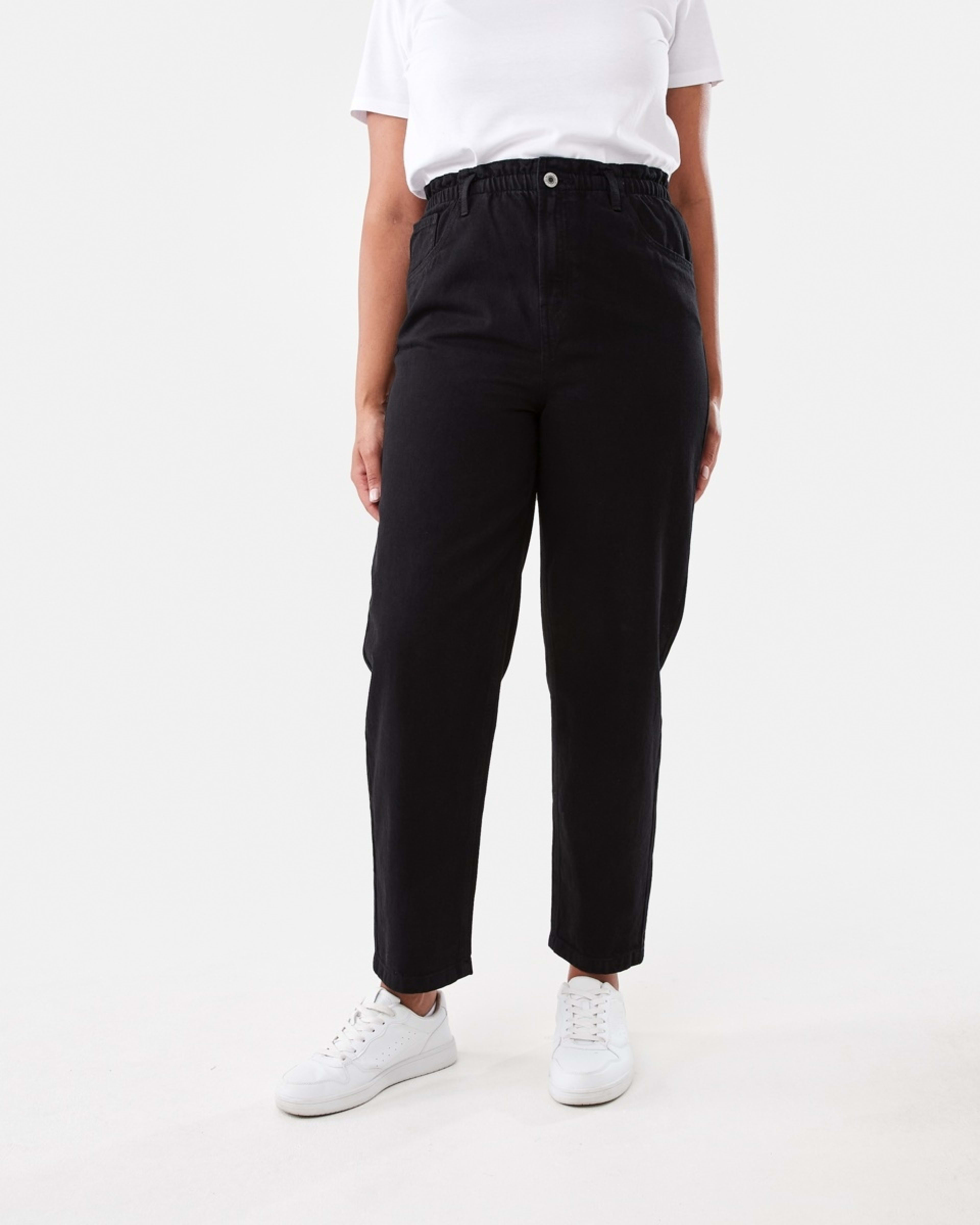 1 Paperbag Jeans Black Wash