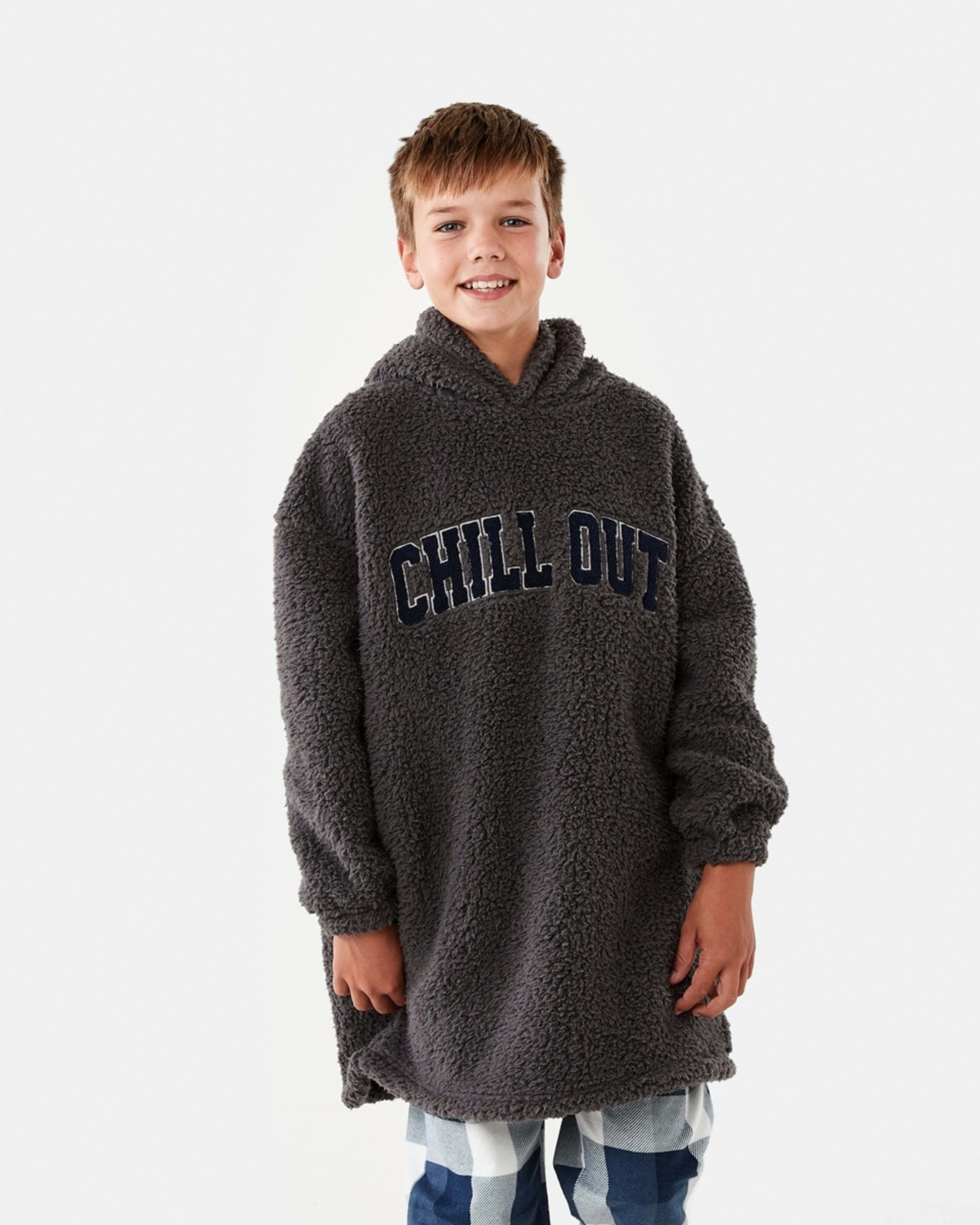 1 Pull Over Gown Chill Out Grey