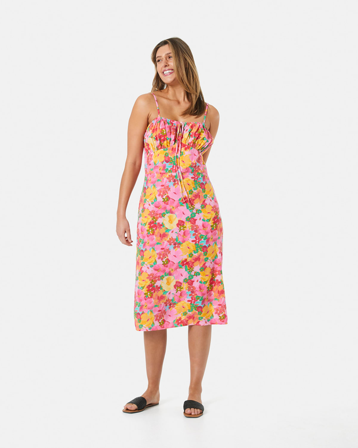 kmart.com.au | Sleeveless Strappy Midi Dress