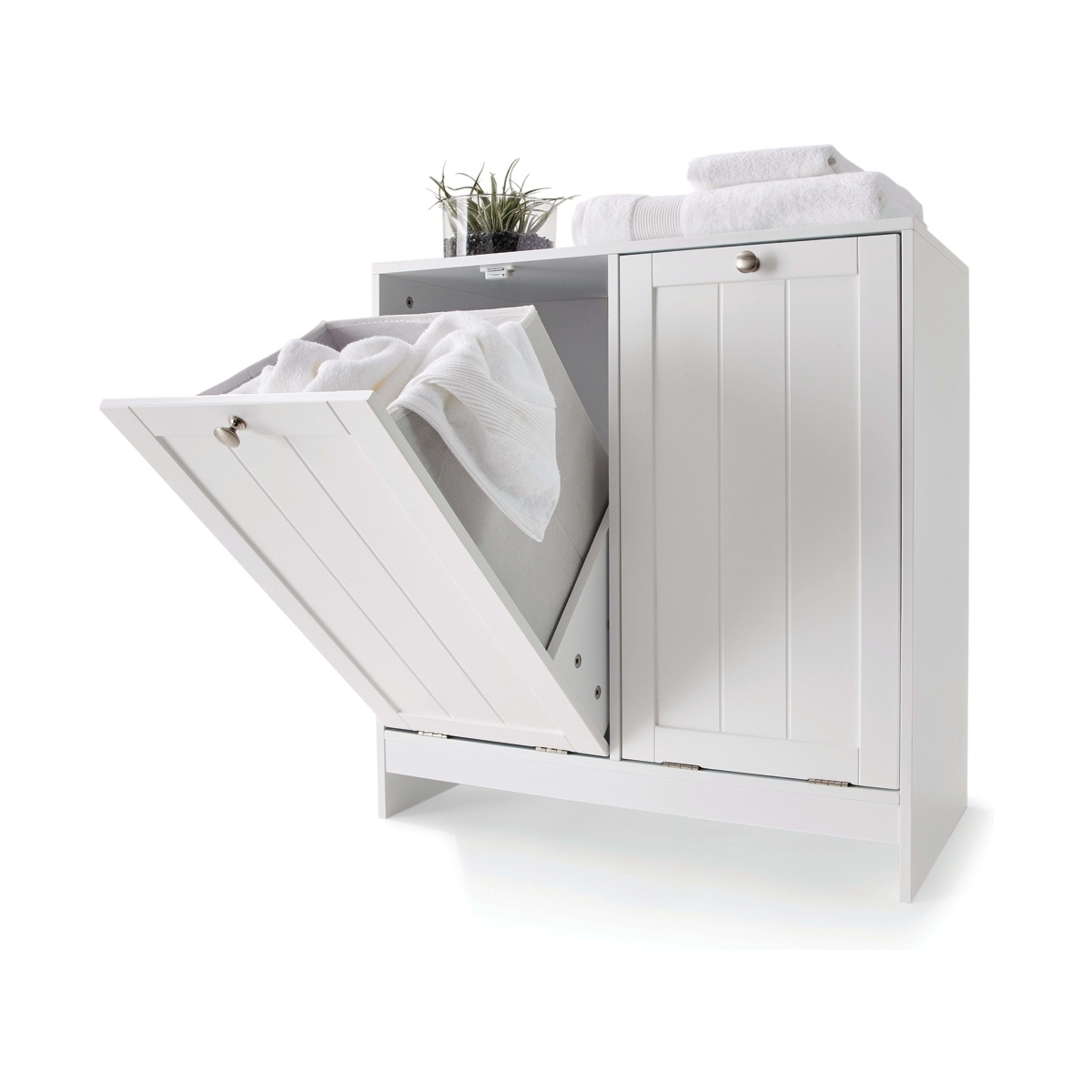 1 Laundry Hamper Cabinet