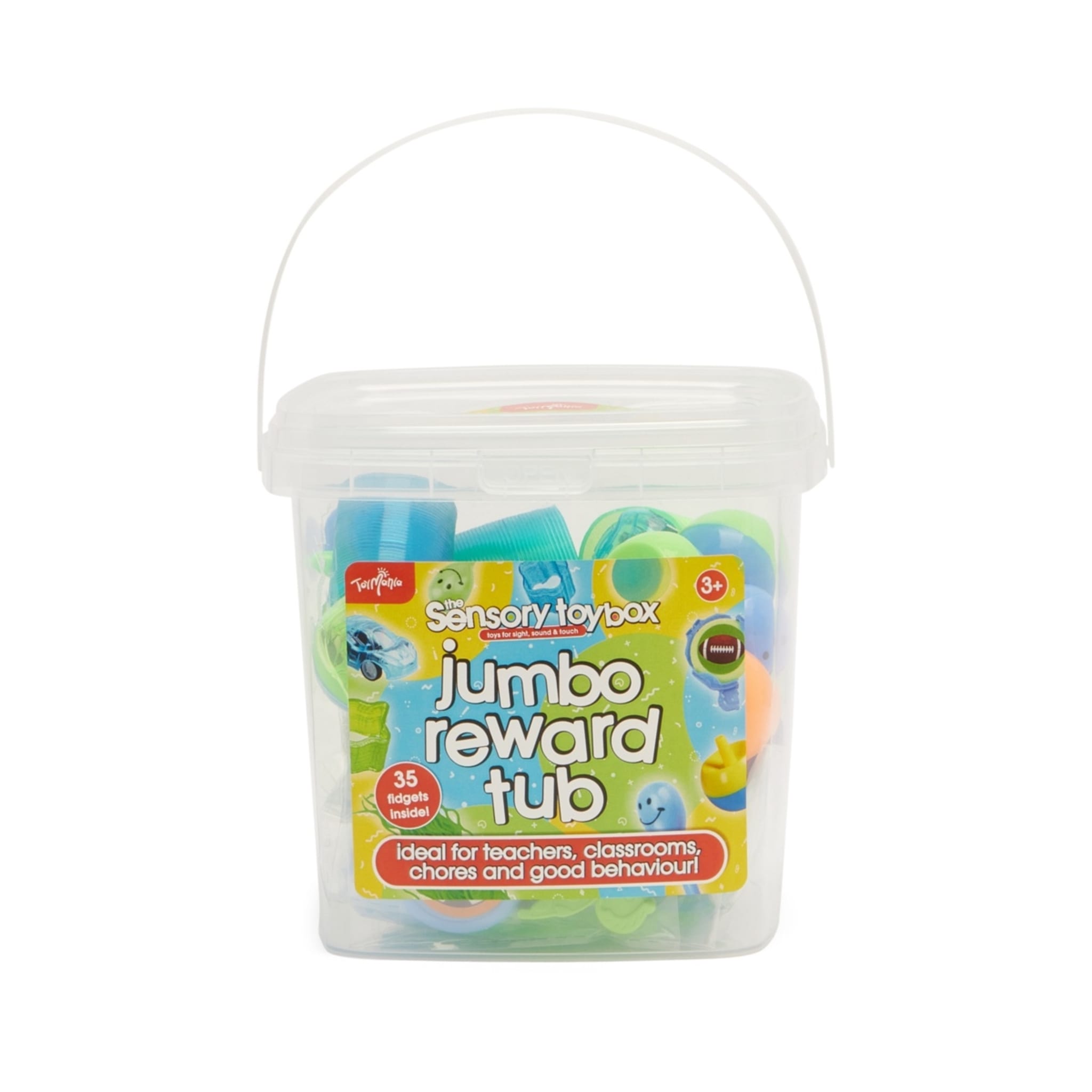 ToyMania The Sensory Toy Box Jumbo Reward Tub Pastels Kmart