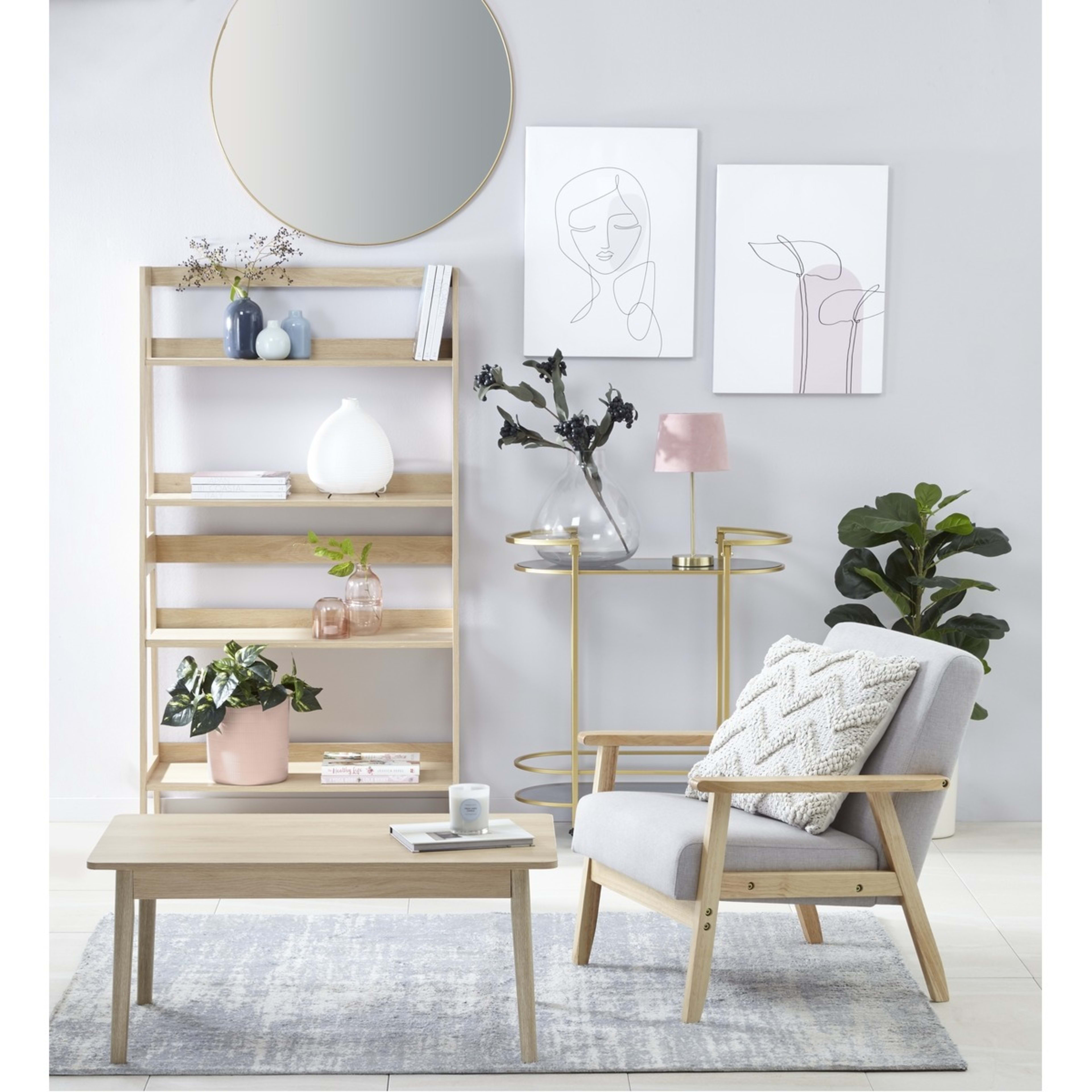 Oak Look Bookshelf Kmart