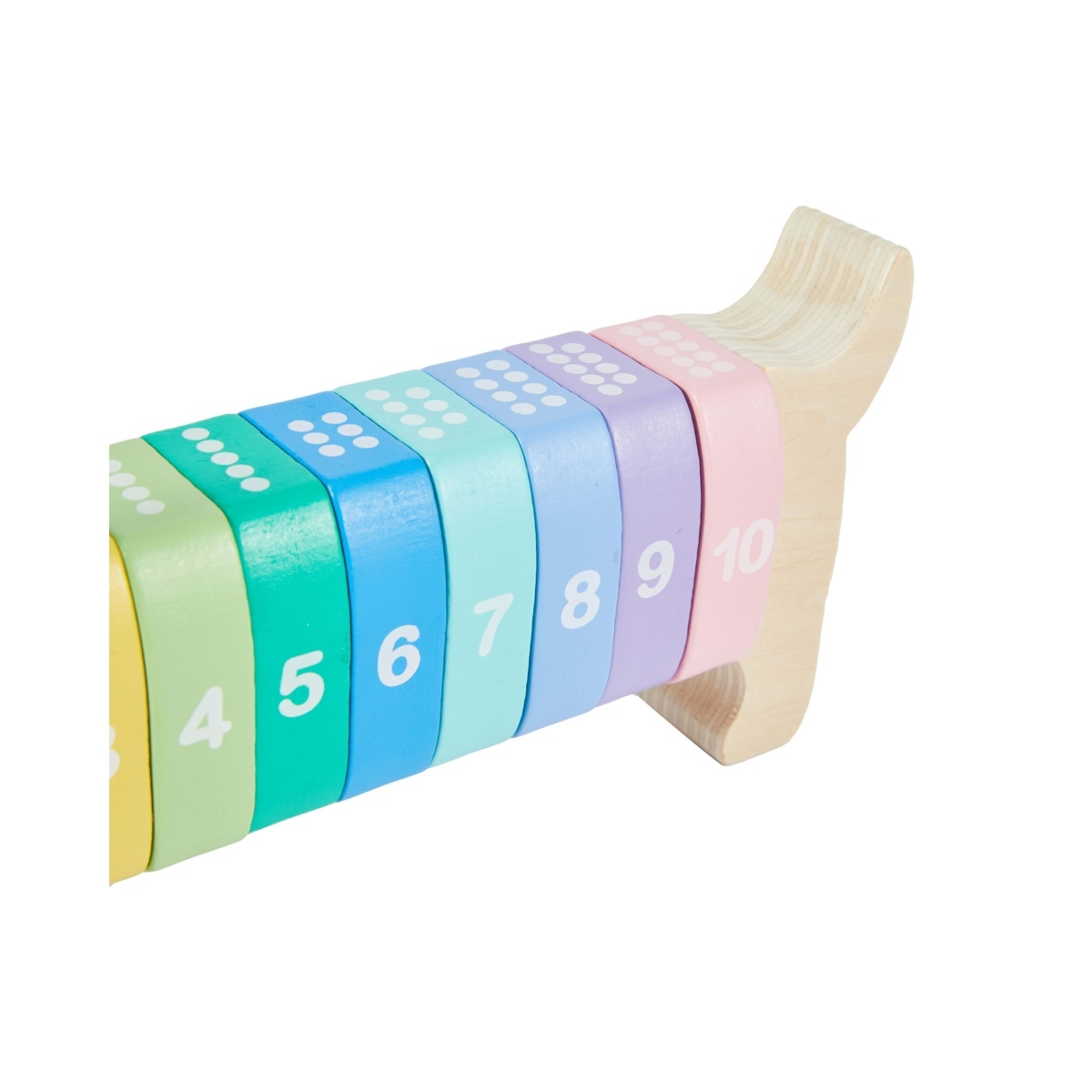 6 Wooden Play Count and Stack Dog, 6 of 8