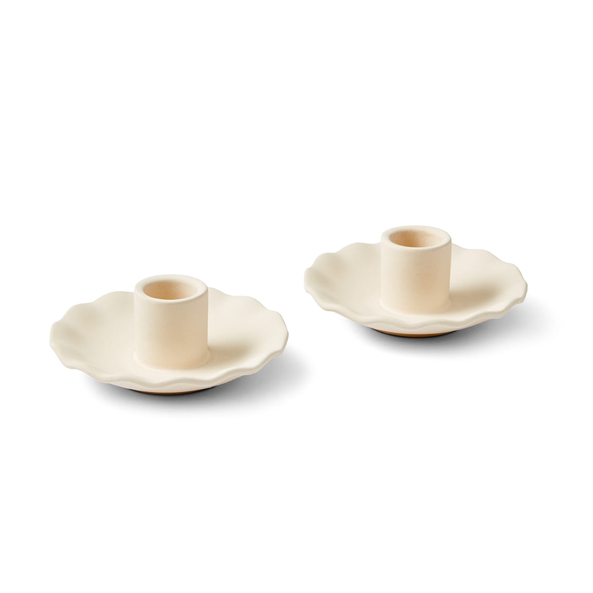 2 Wave Taper Candle Holders Kmart NZ