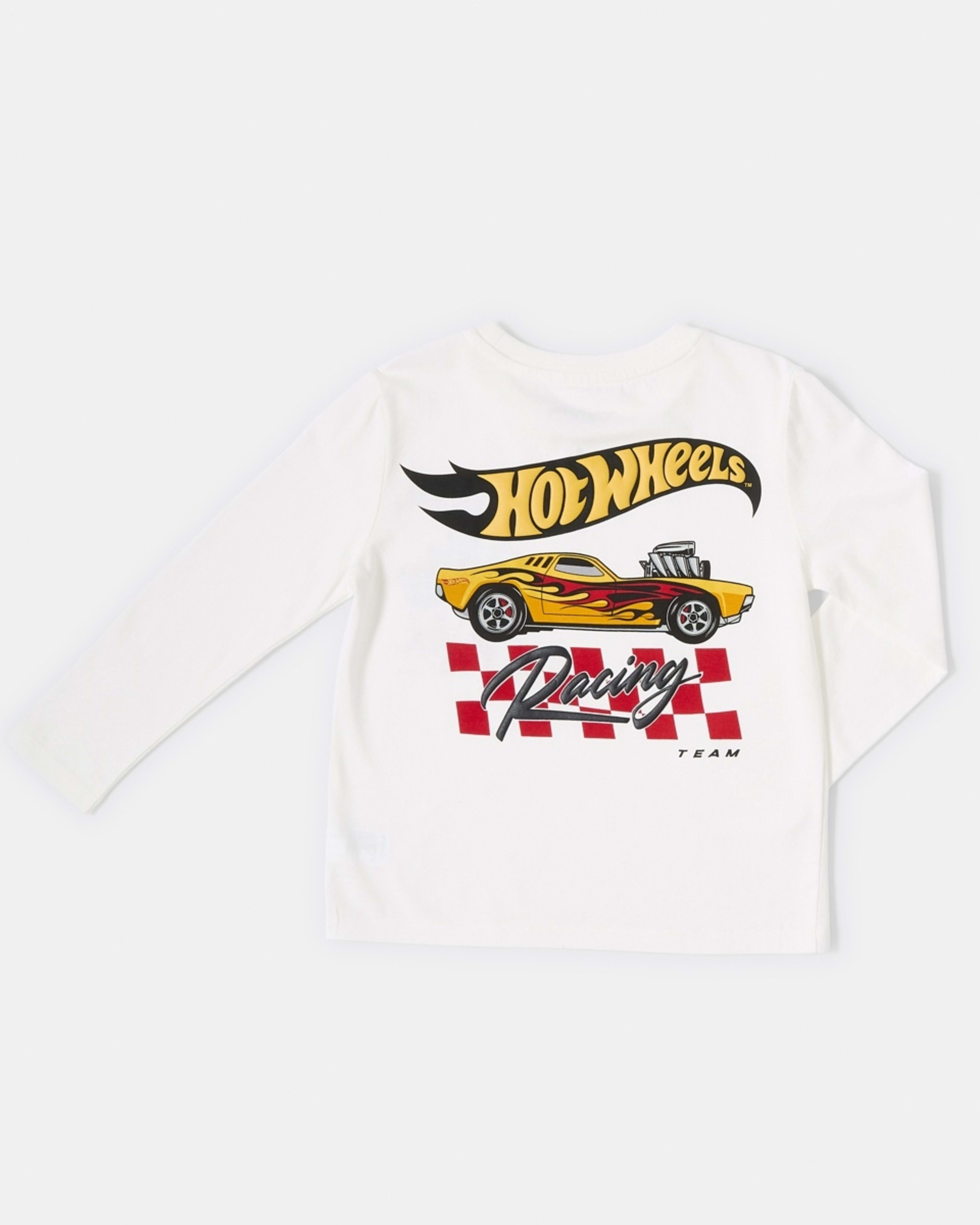9 Hot Wheels License Long Sleeve T-shirt Hot Wheels Car Racing Team, 9 of 9