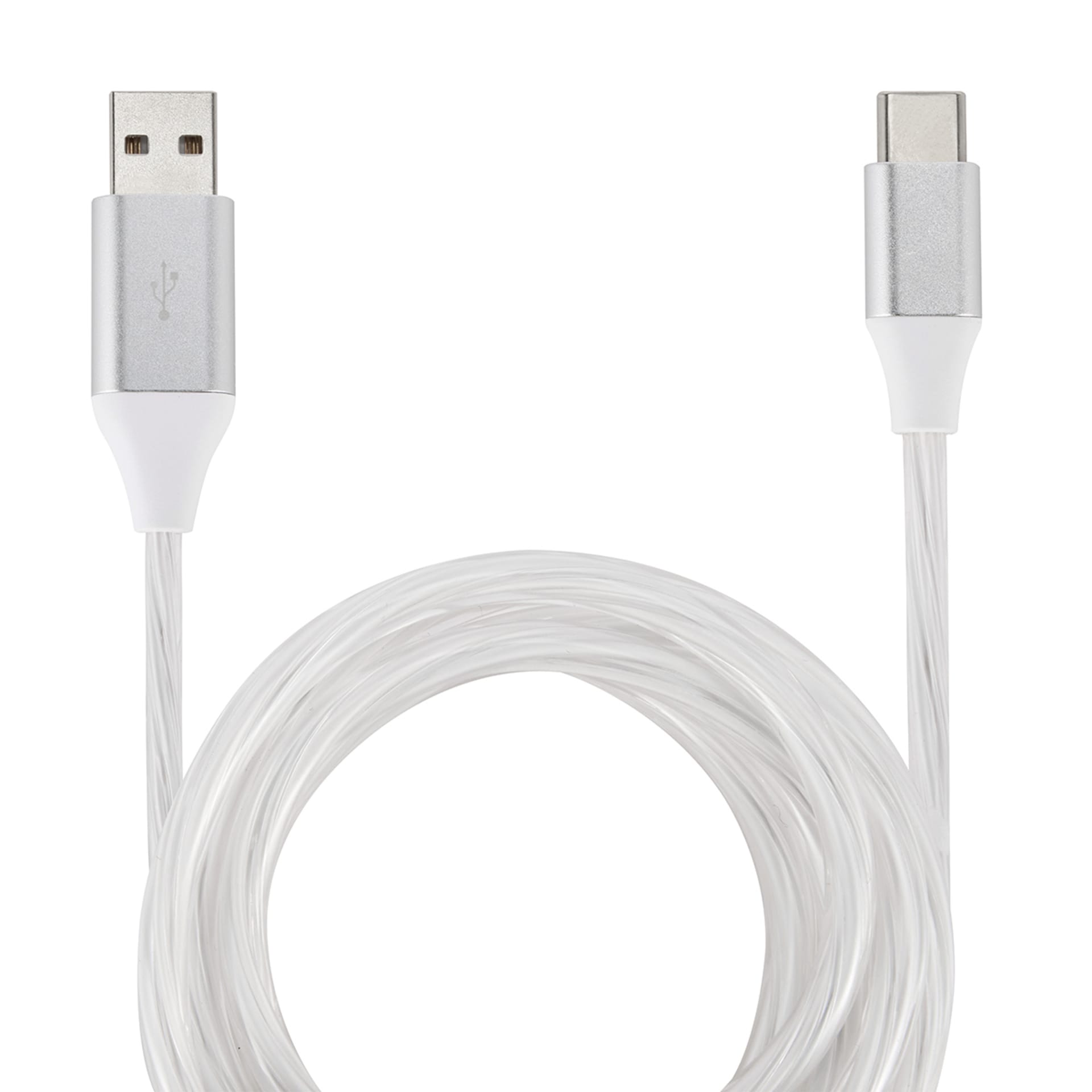 USBA to USBC 1m Cable with Light Multi Kmart