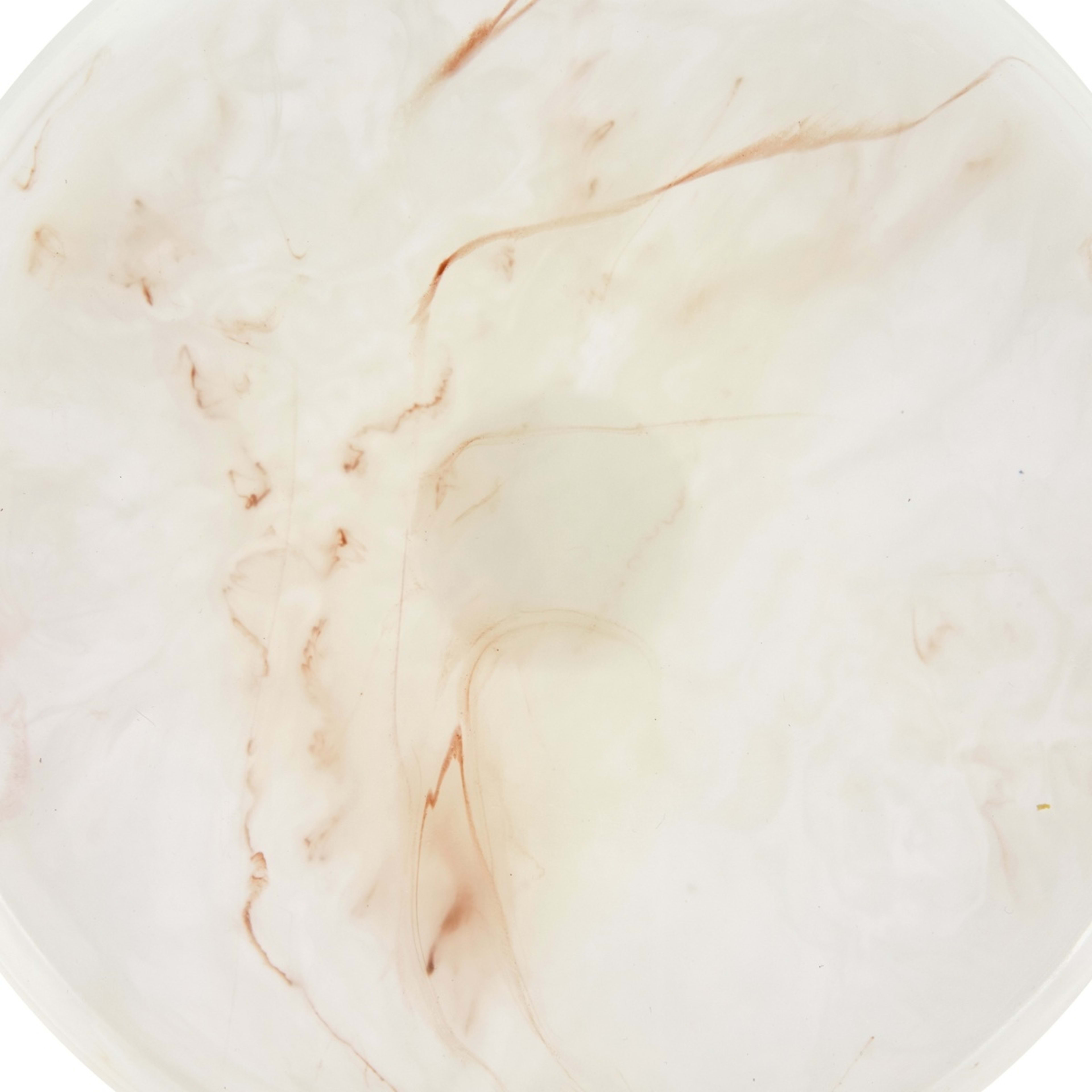 3 White Onyx Look Decor Tray, 3 of 5