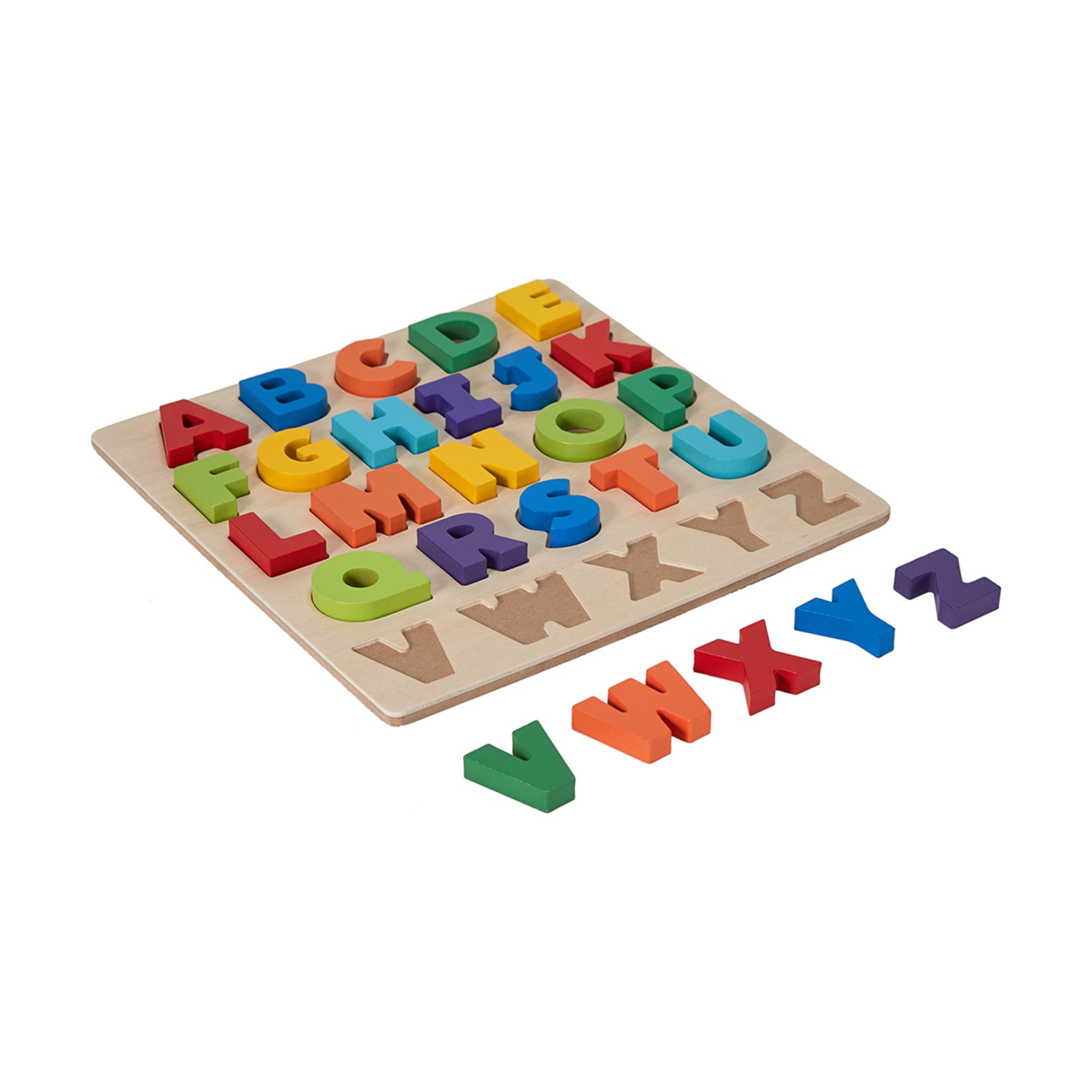 Learn the Alphabet Chunky Wooden Puzzle - Kmart