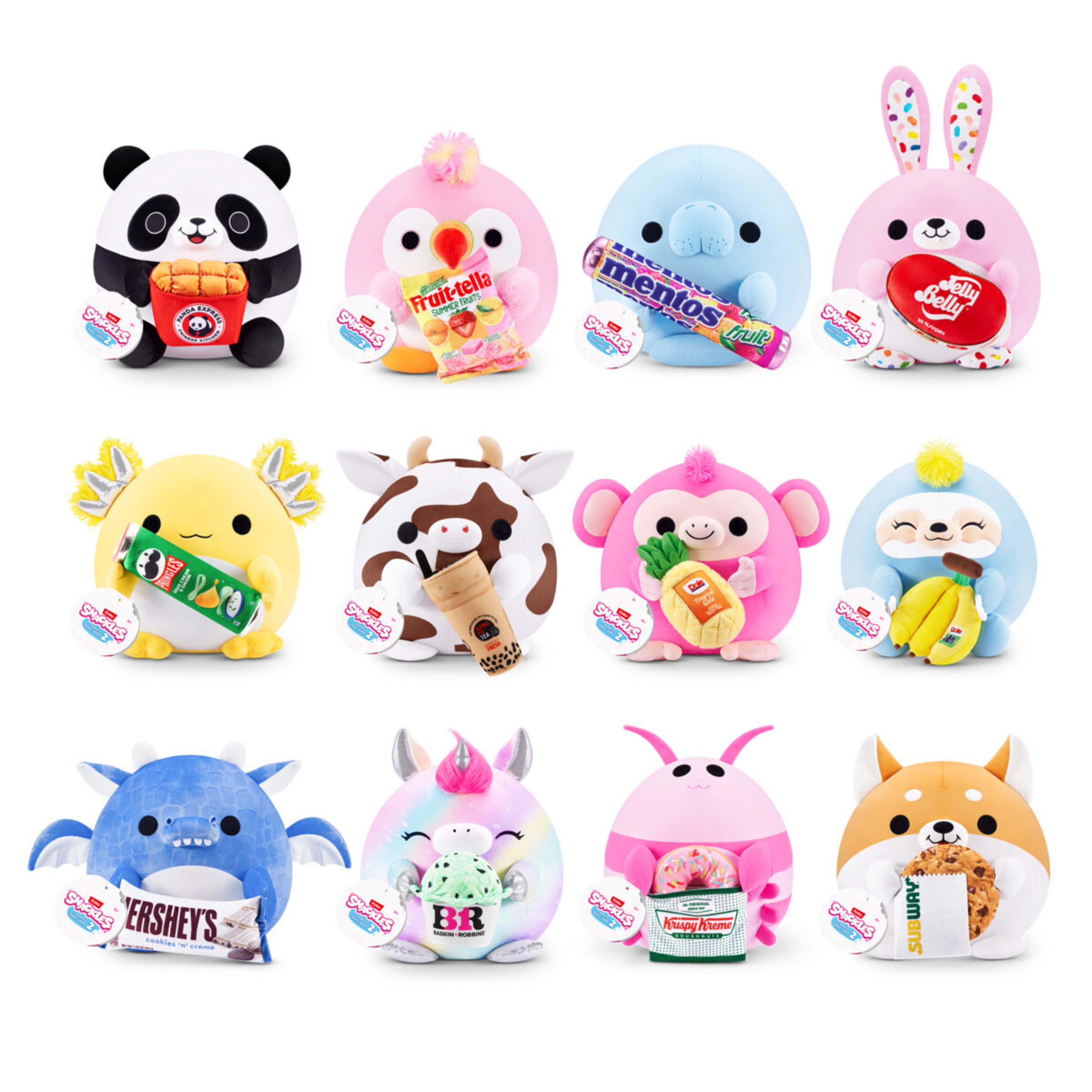 1 20cm Zuru Snackles Series 2 Snackle Toy - Assorted, 1 of 10