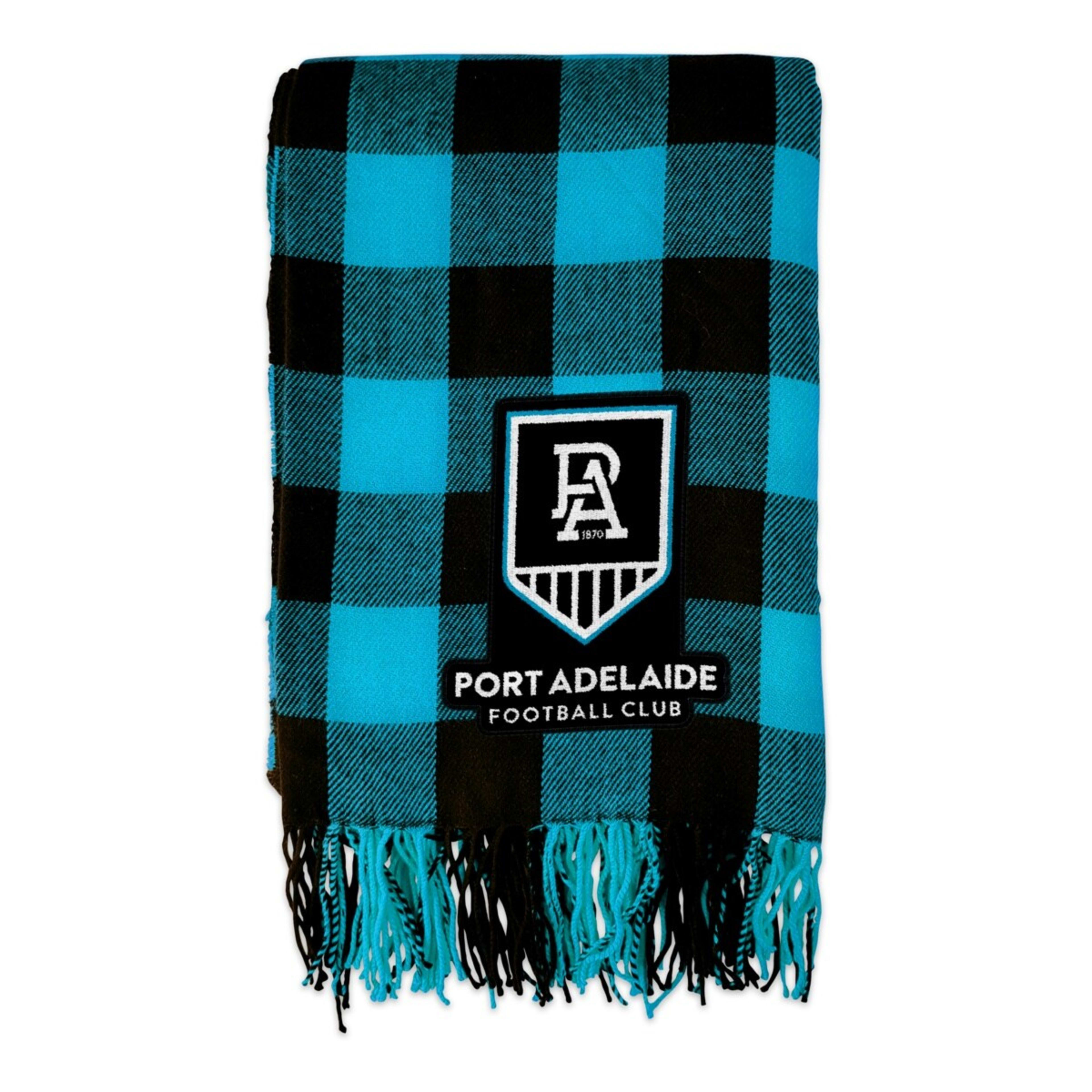 1 AFL Port Adelaide Football Club Team Throw